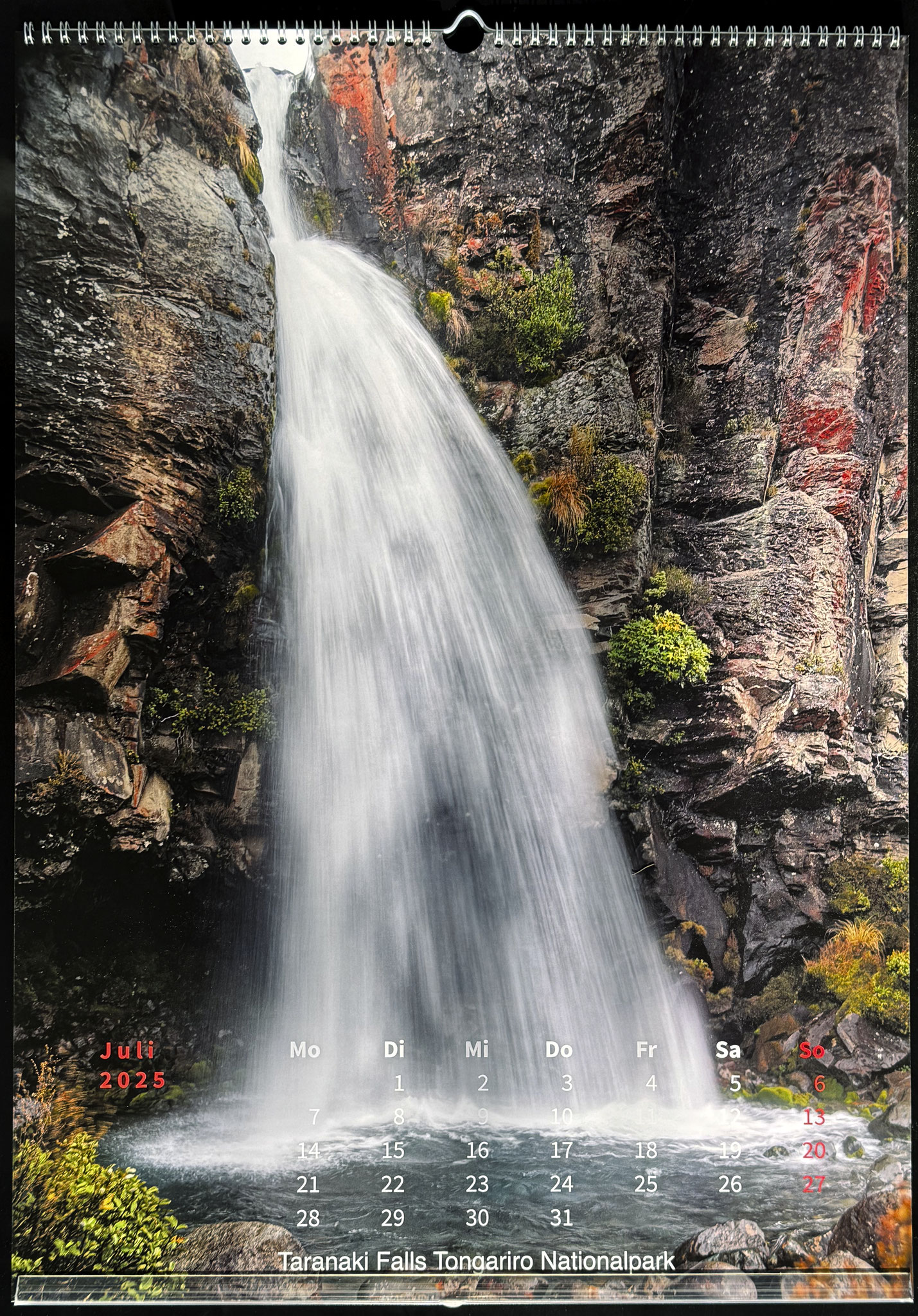 Taranaki Falls, Tongariro Nordthern Circuit, Tongariro Nationalpark,  Nordinsel