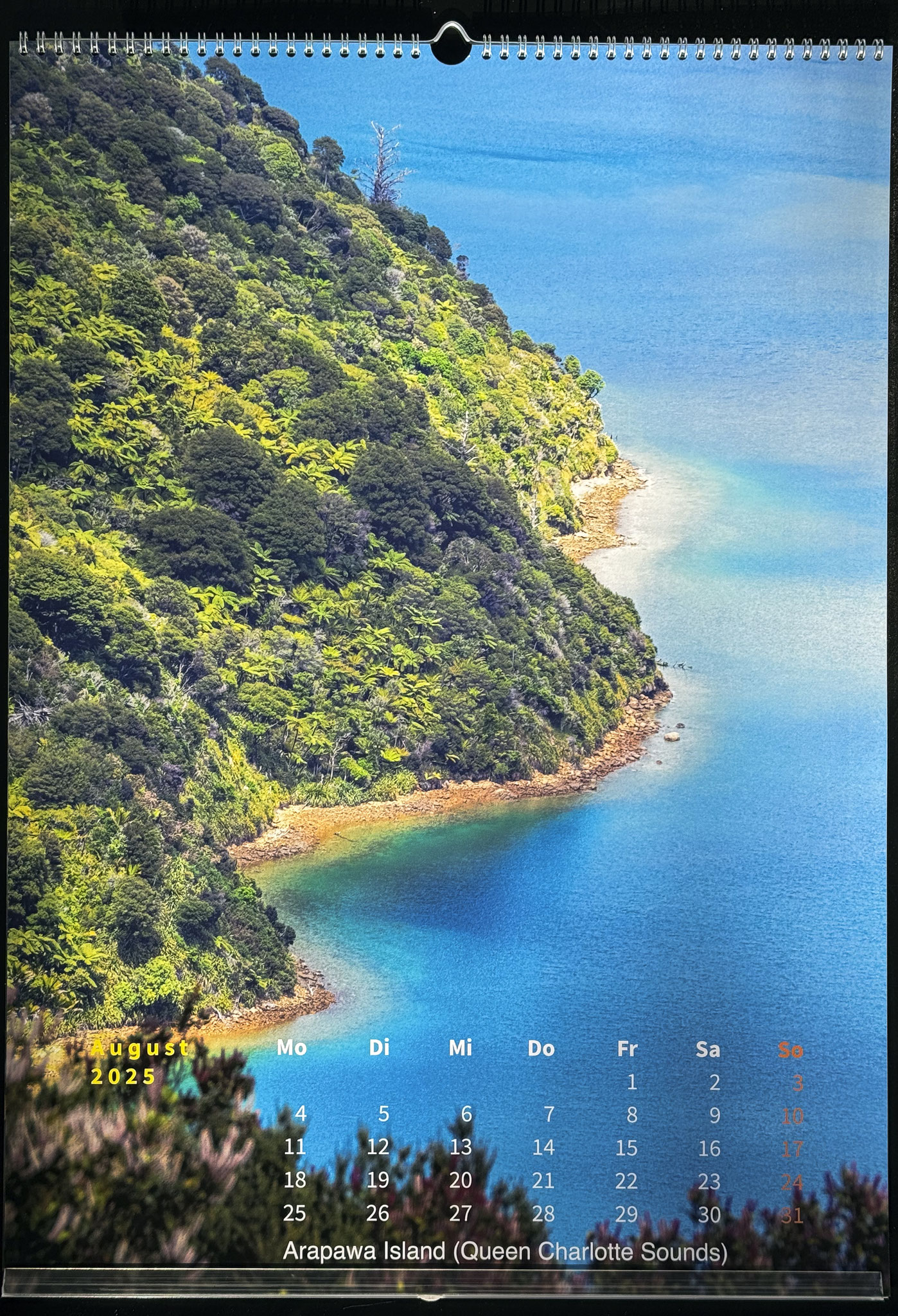 Arapawa Island, Insel in den Marlborough Sounds, Nordostende der Südinsel