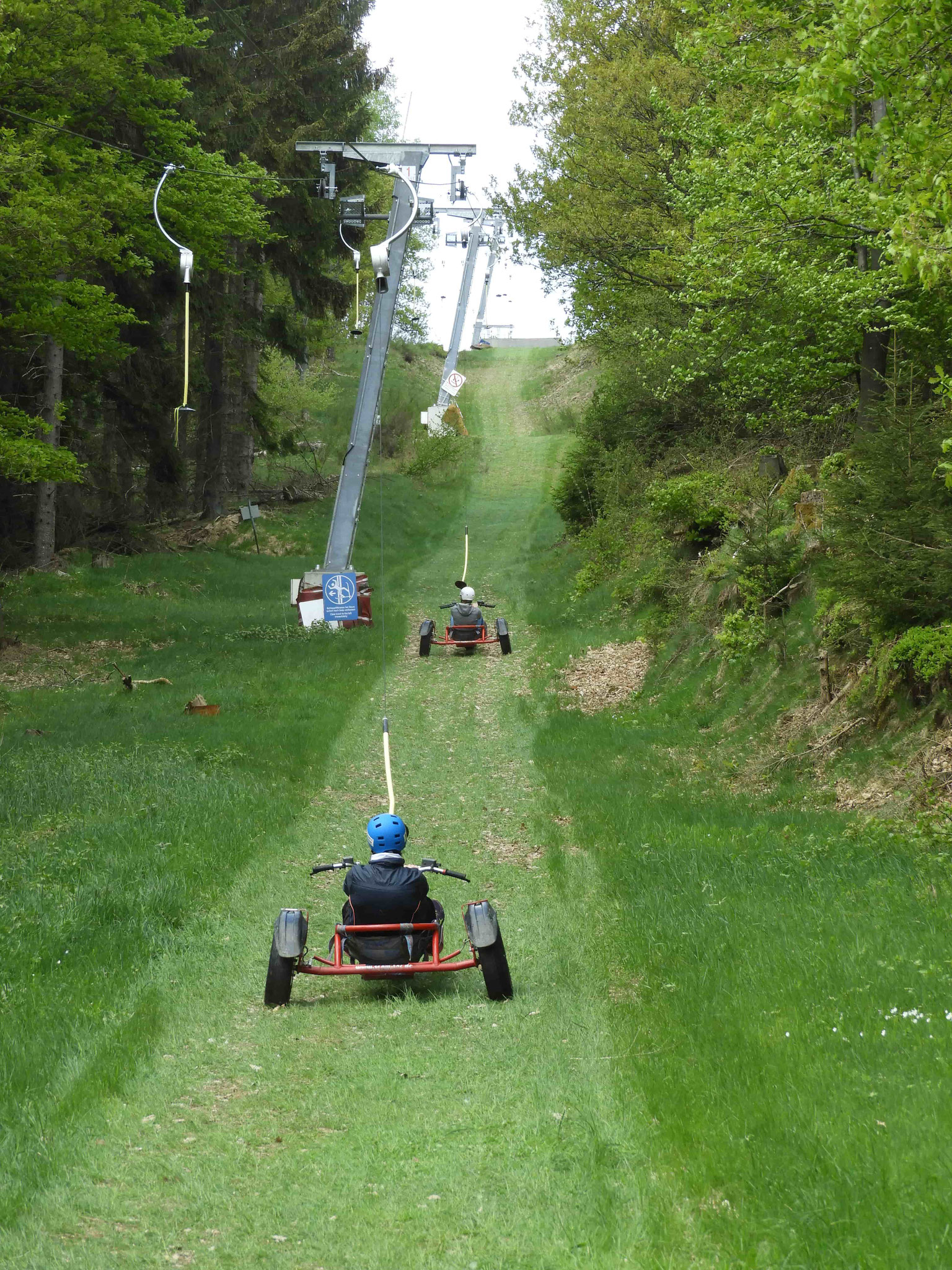 Liftfahrt auf den Eichholzkopf