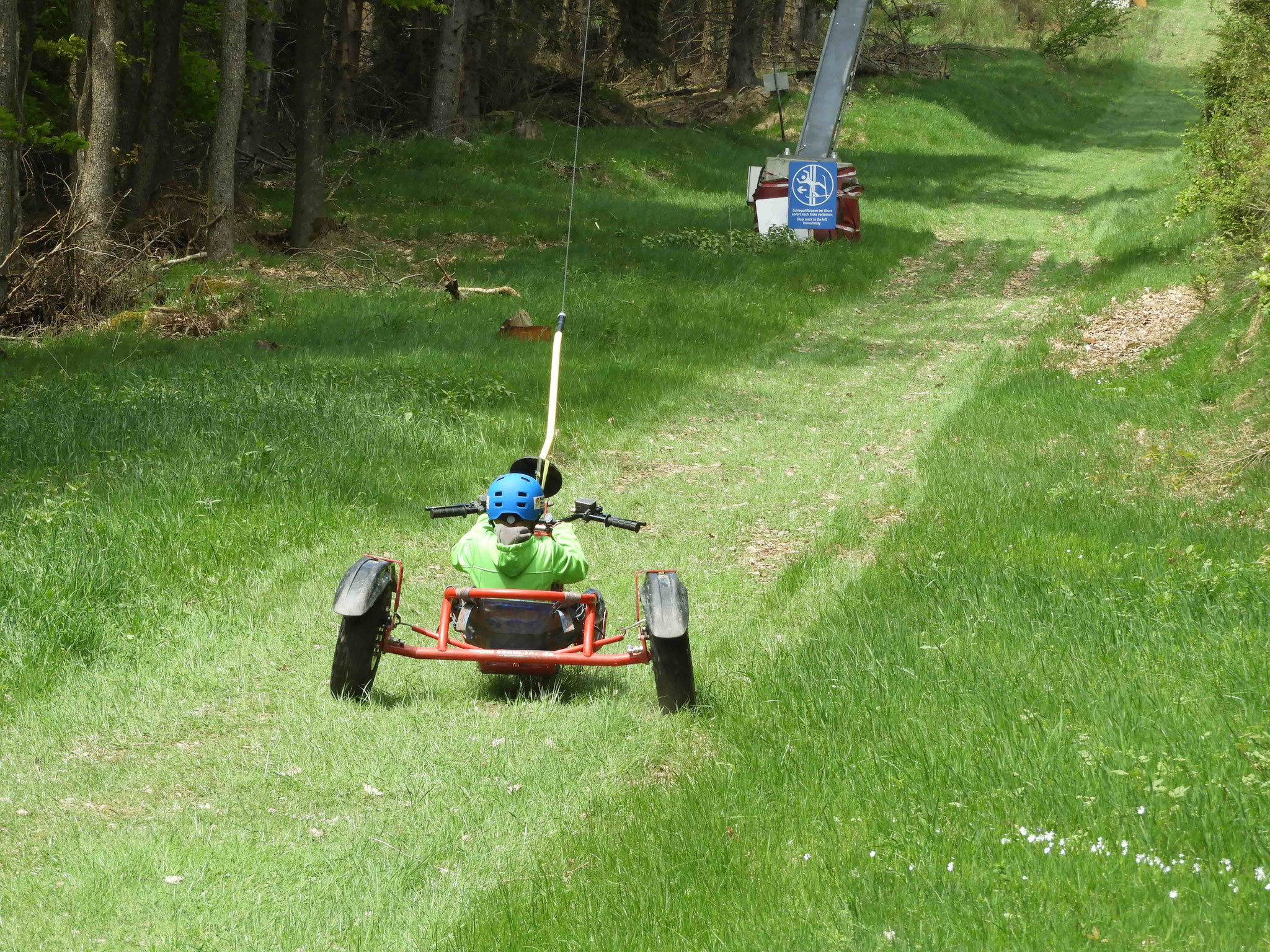 Liftfahrt auf den Eichholzkopf