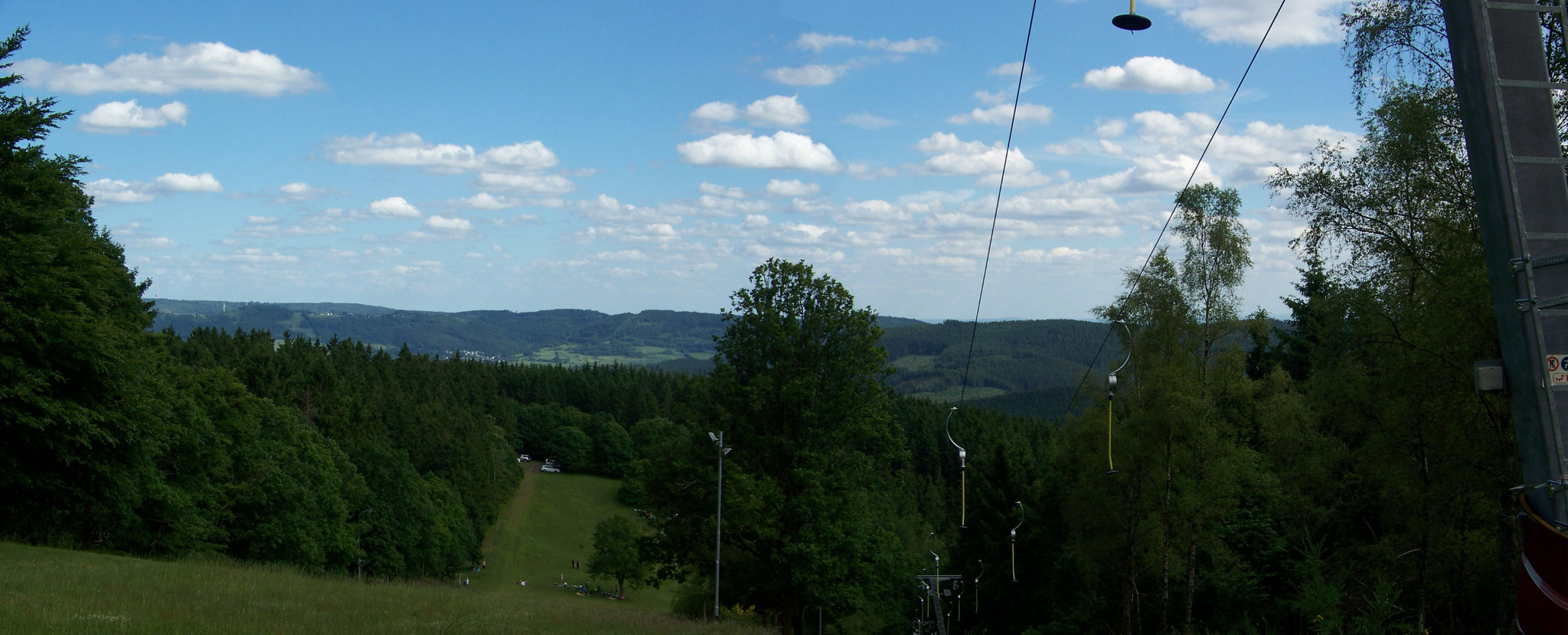 Panoramablick vom Eichholzkopf