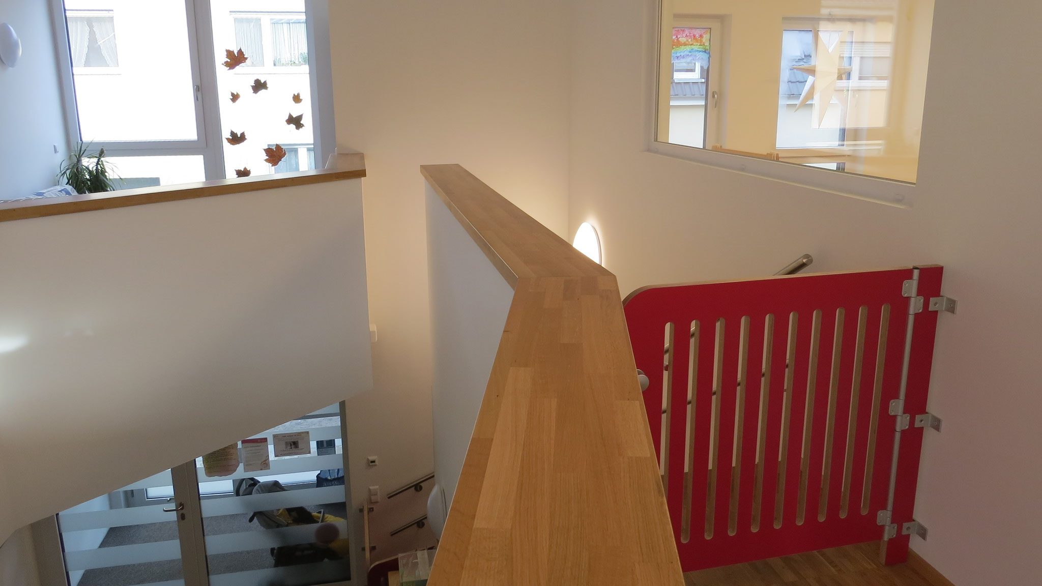 Treppe ins Erdgeschoss