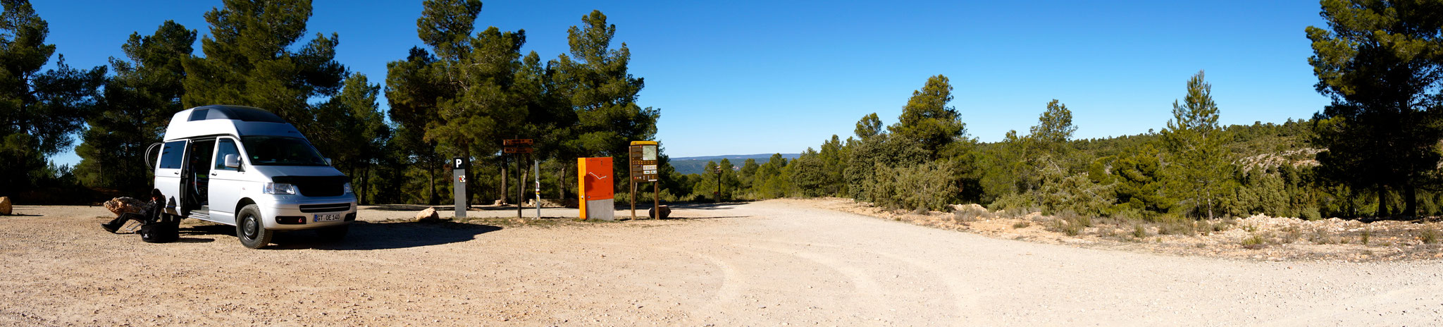 unser Stellplatz in Gänze