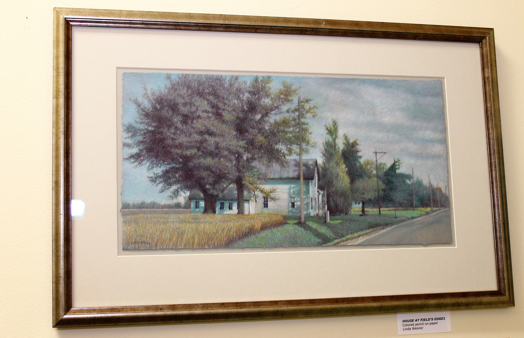 Linda Wesner's "House at Field's Edge"