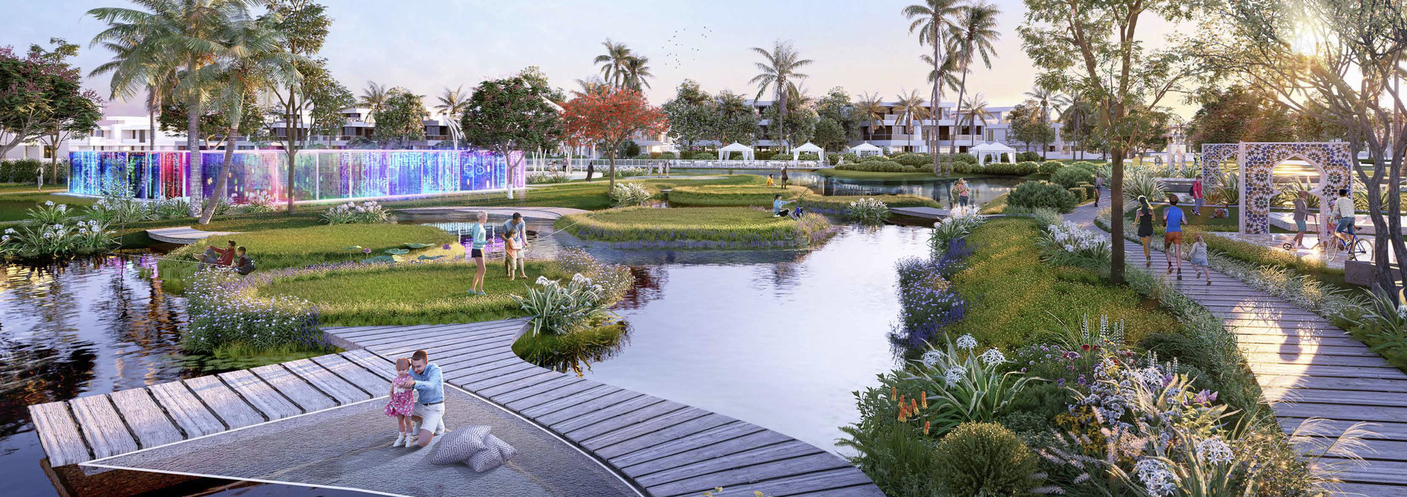 Achat et vente immobilier VILLAS DE LUXE MOROCCO by DAMAC LAGOONS à DUBAILAND DUBAI by JINVESTY agence immobilière DUBAI DIRECT PROMOTEUR Investir à DUBAI