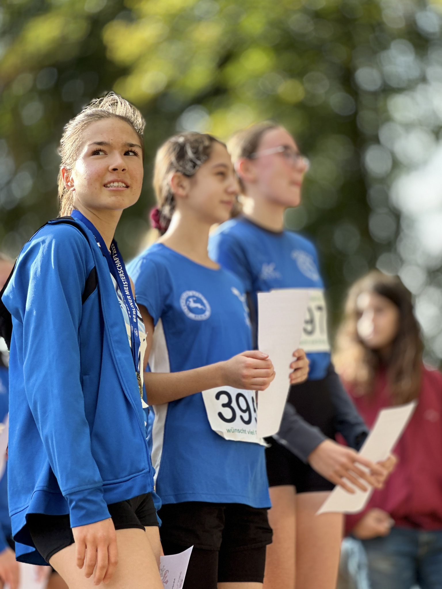 Mannschafts-Siegerinnen U16 Ada, Büsra, Klara