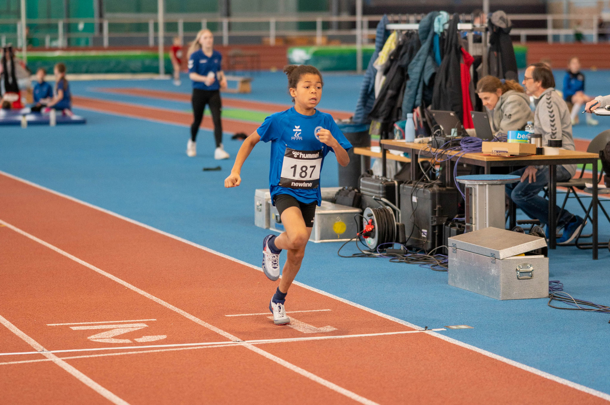 Jakob unterwegs über die 800 m in der M11