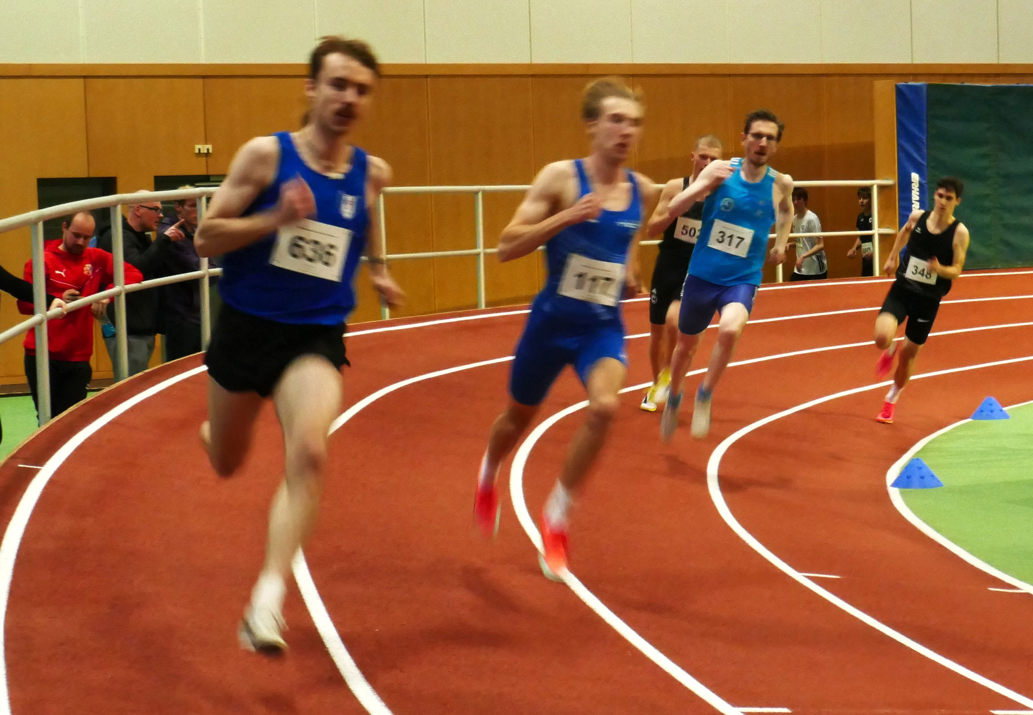 Jasper, Start beim 800m Lauf in Potsdam
