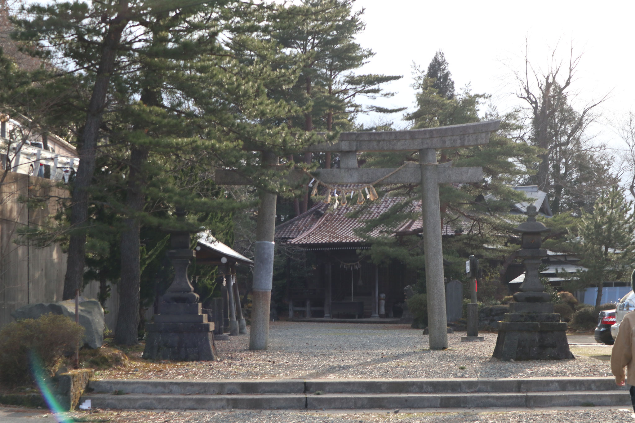 鳴子温泉神社。畏れ多い。