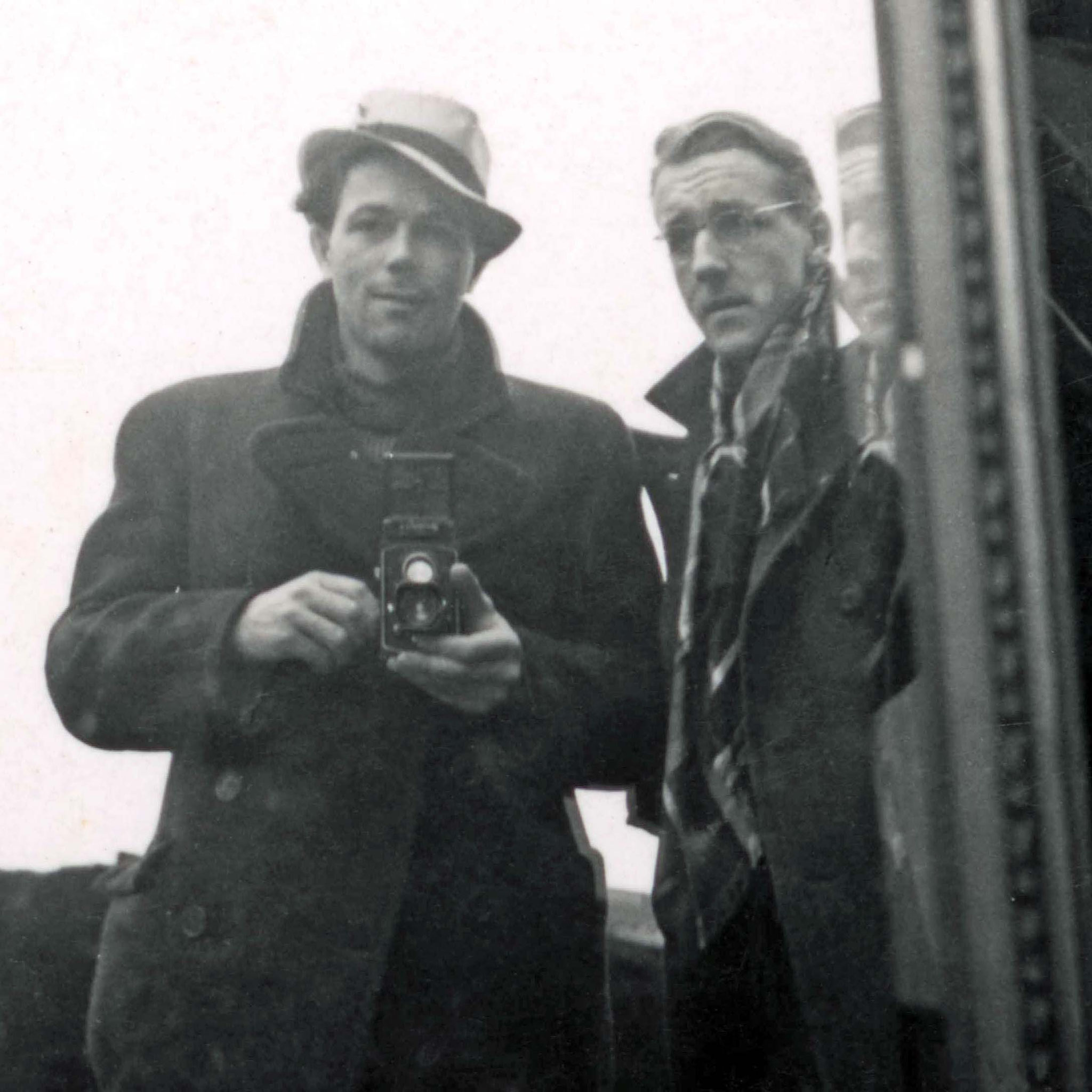 Hans Potthof und Christian Staub in Paris, Winter 1937/38