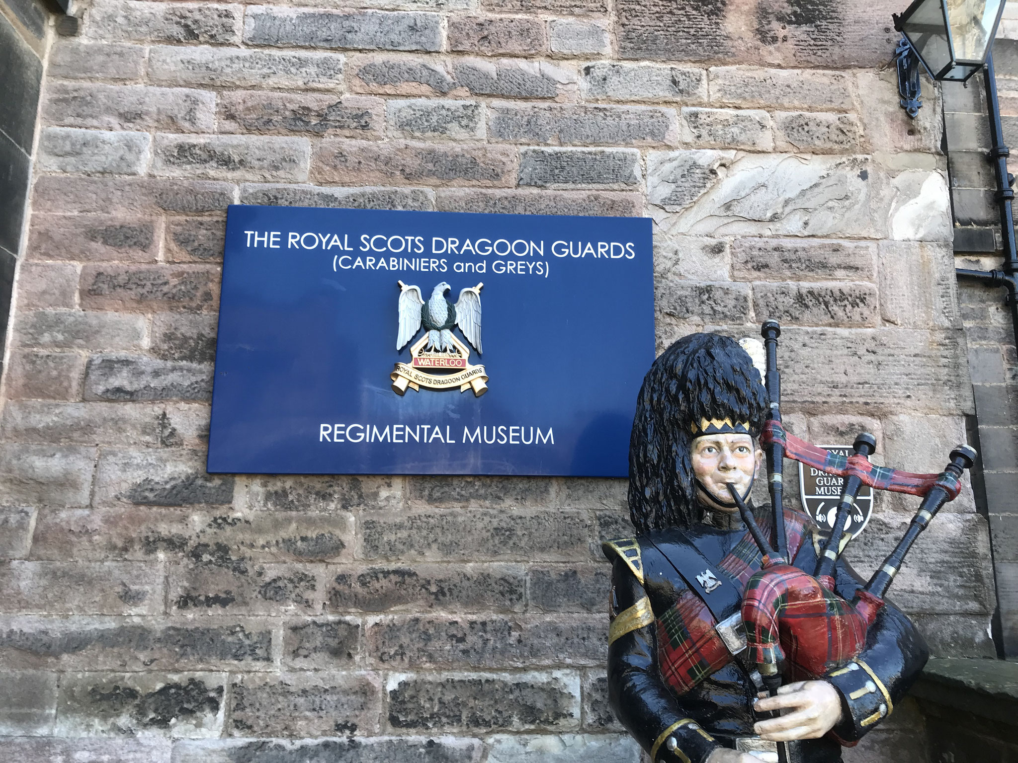 The royal scots Dragoon Guards have ther own regimental museum in the Edinburgh castle.