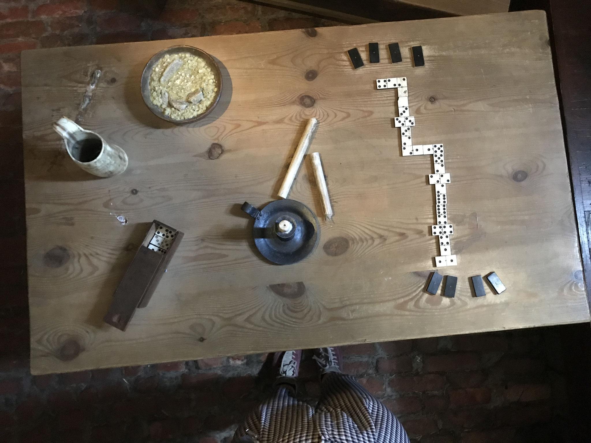 some things which the prisoners used to get over their time in prison