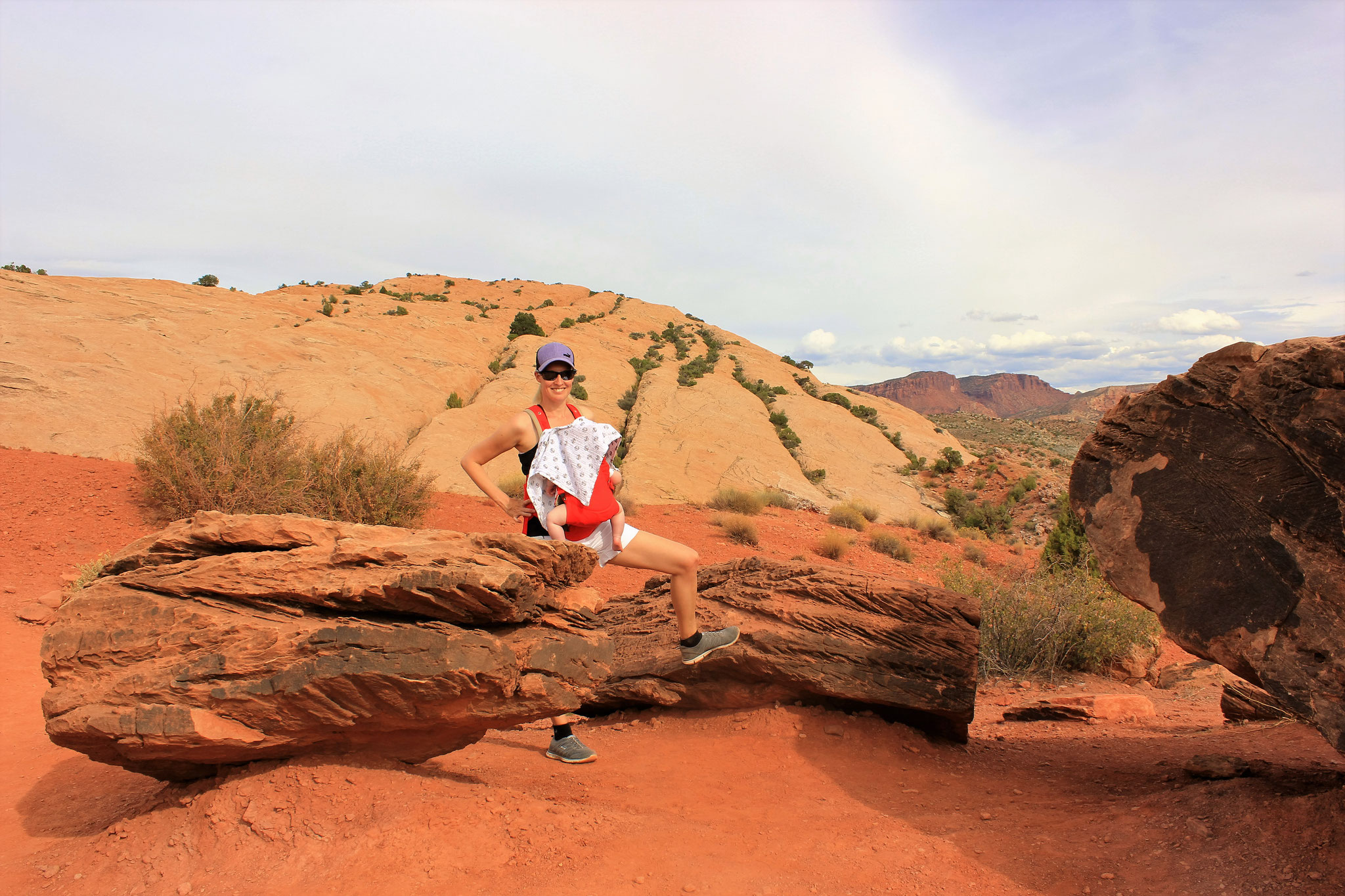 Kleine Wanderung zum Delicate Arch Viewpoint