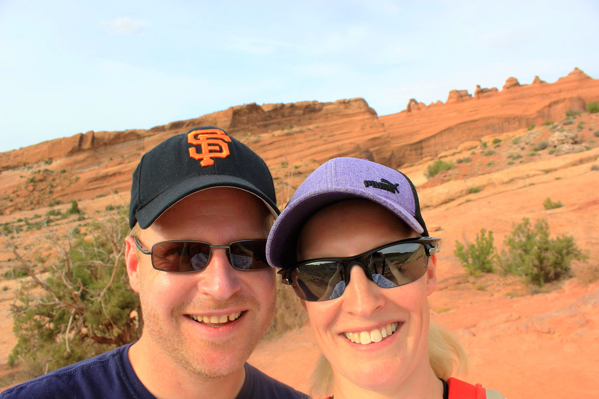 Am Delicate Arch Viewpoint