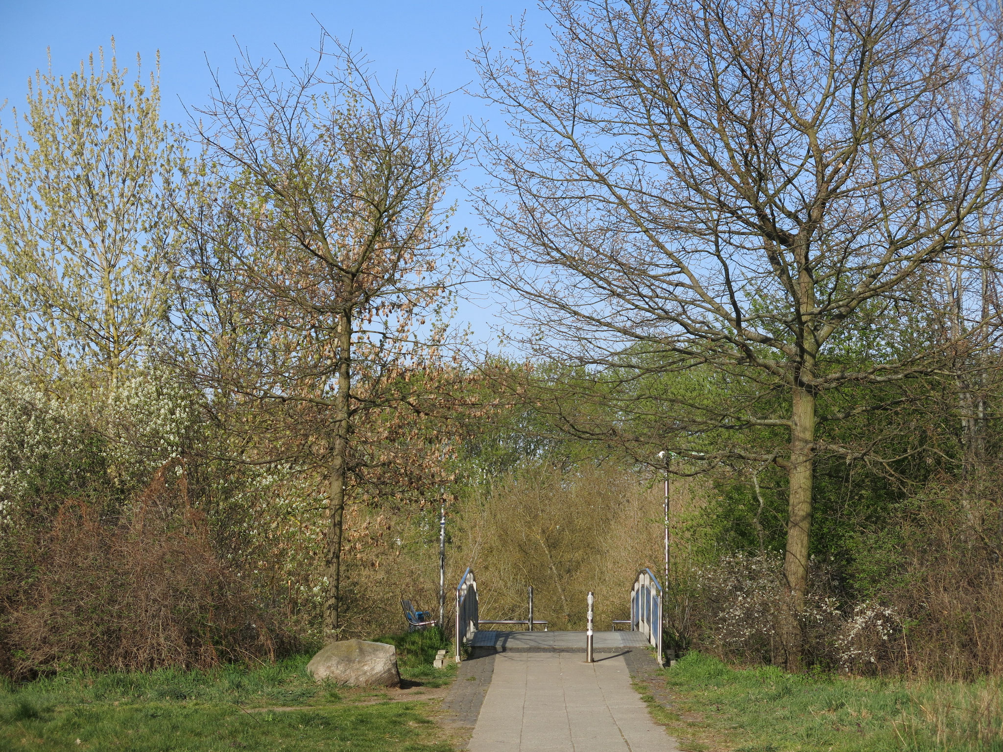 Tipp 3: Wuhle-Hönow-Weg, Anschluss Wuhletal-Wanderweg