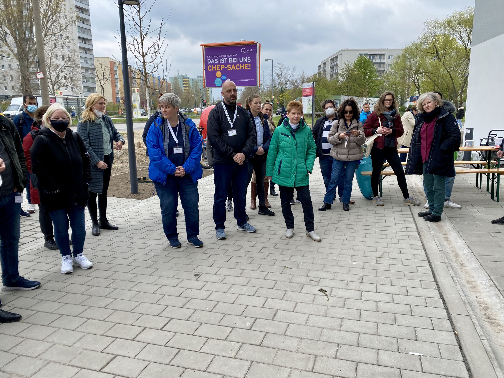 Unter den Gästen war auch Bundestagsvizepräsidentin Petra Pau (Linke).