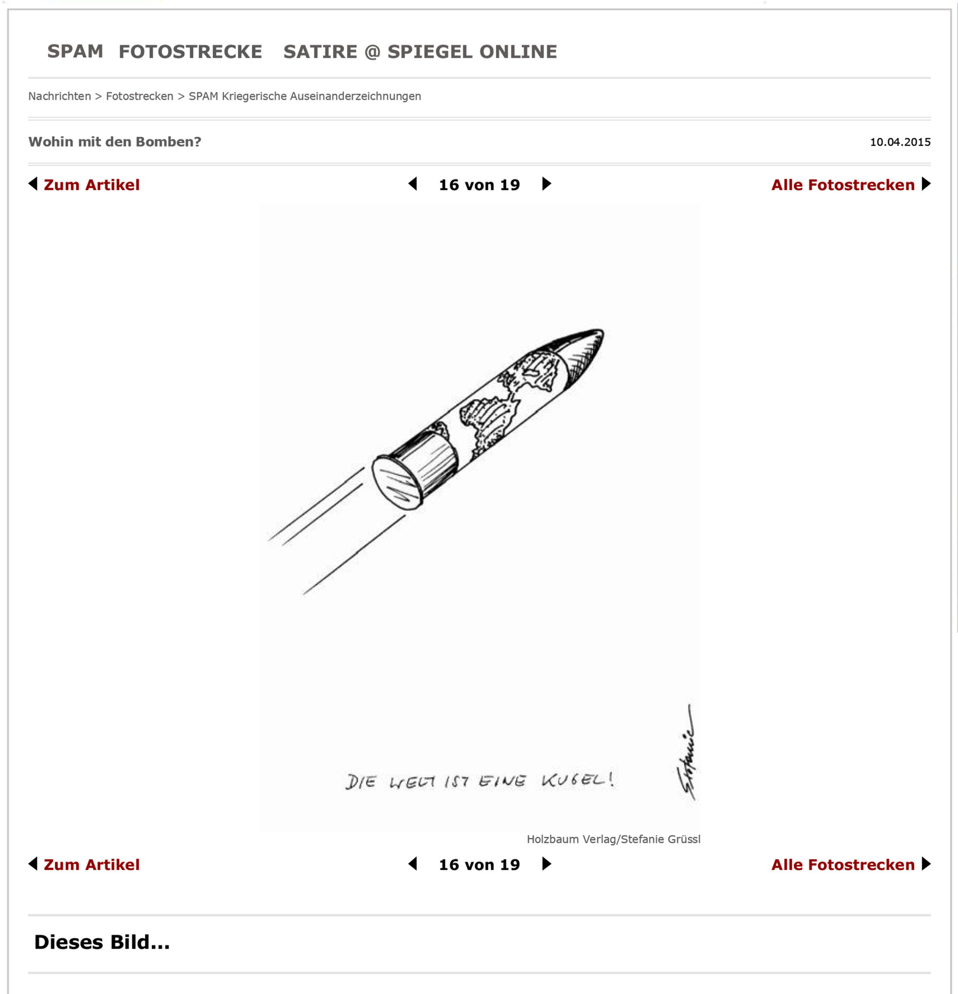 Bericht im Spiegel-de-Online-Portal