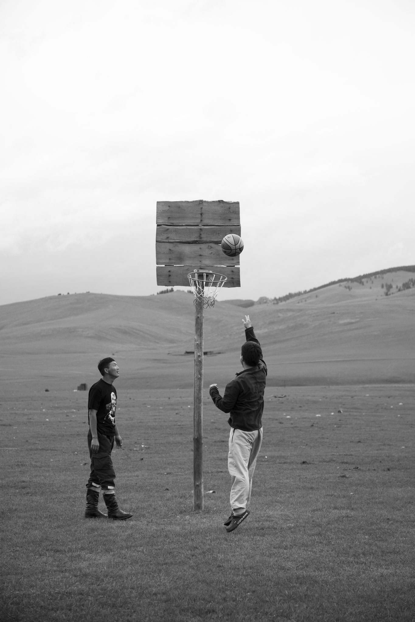"One point" - Vallée de l’Orkhon, Mongolie (2025). © Clémence Rougetet