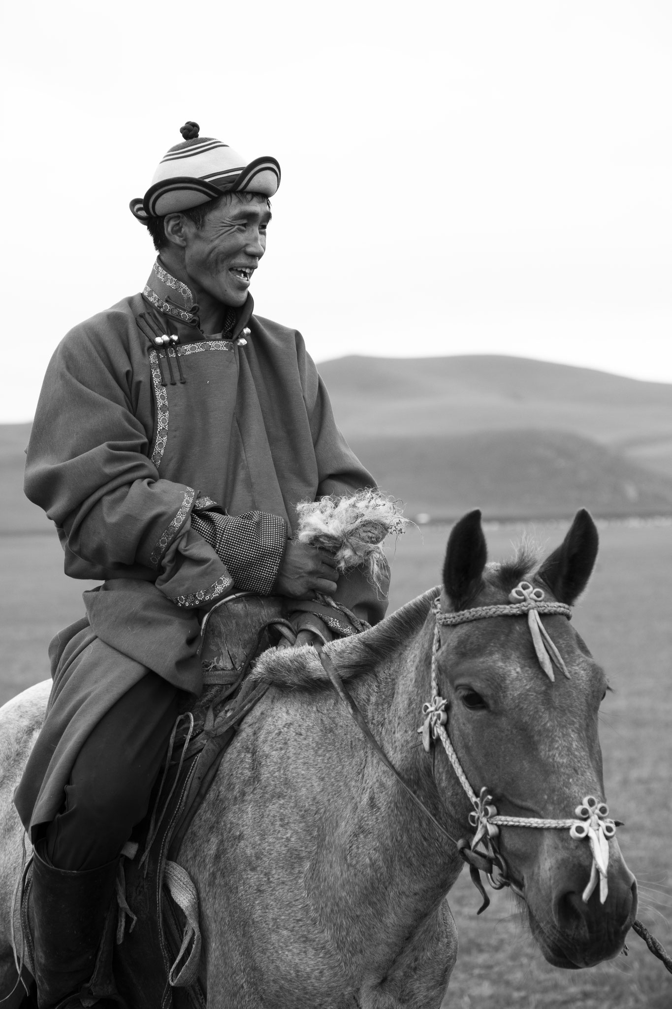 "Worktime" - Fête du Feutre. Province d’Övörkhangay, Mongolie (2025). © Clémence Rougetet