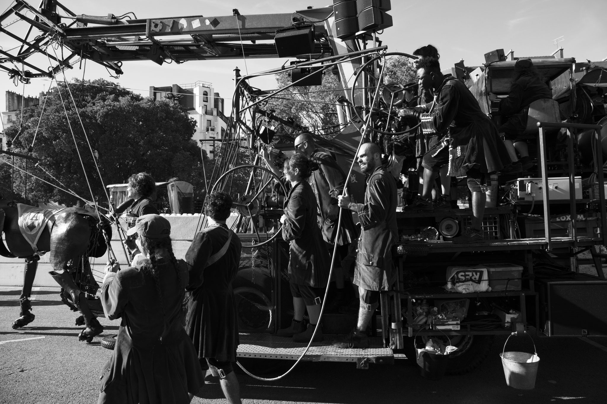 El Xolo - Royal de Luxe, Nantes (2023). © Clémence Rougetet