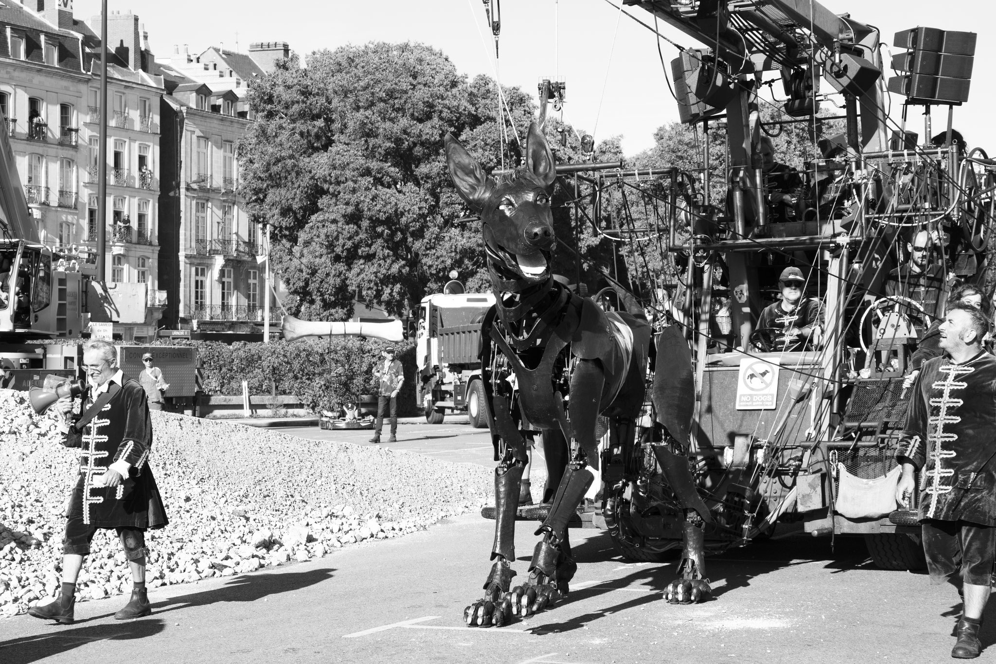 El Xolo - Royal de Luxe, Nantes (2023). © Clémence Rougetet