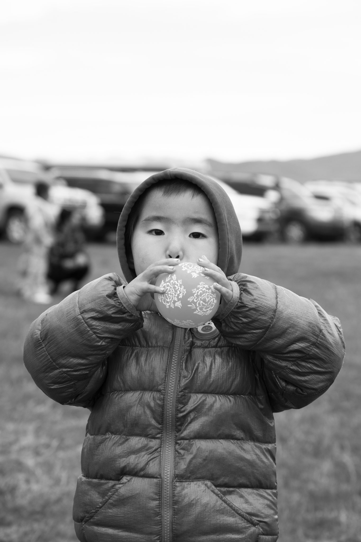 "Childhood joy" -  Fête du Feutre. Province d’Övörkhangay, Mongolie (2025). © Clémence Rougetet