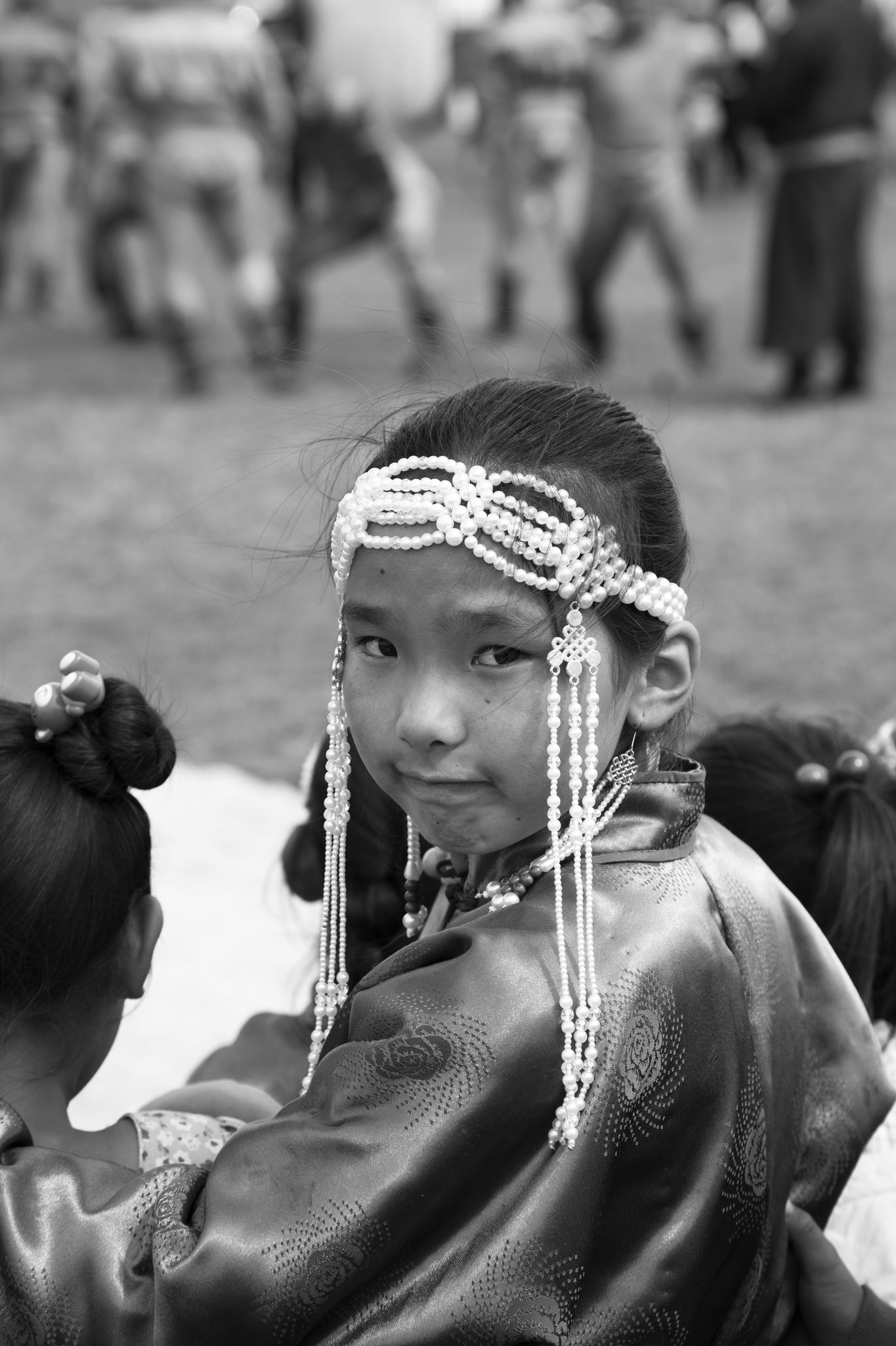 "Teenage eyes" - Fête du Feutre. Province d’Övörkhangay, Mongolie (2025). © Clémence Rougetet