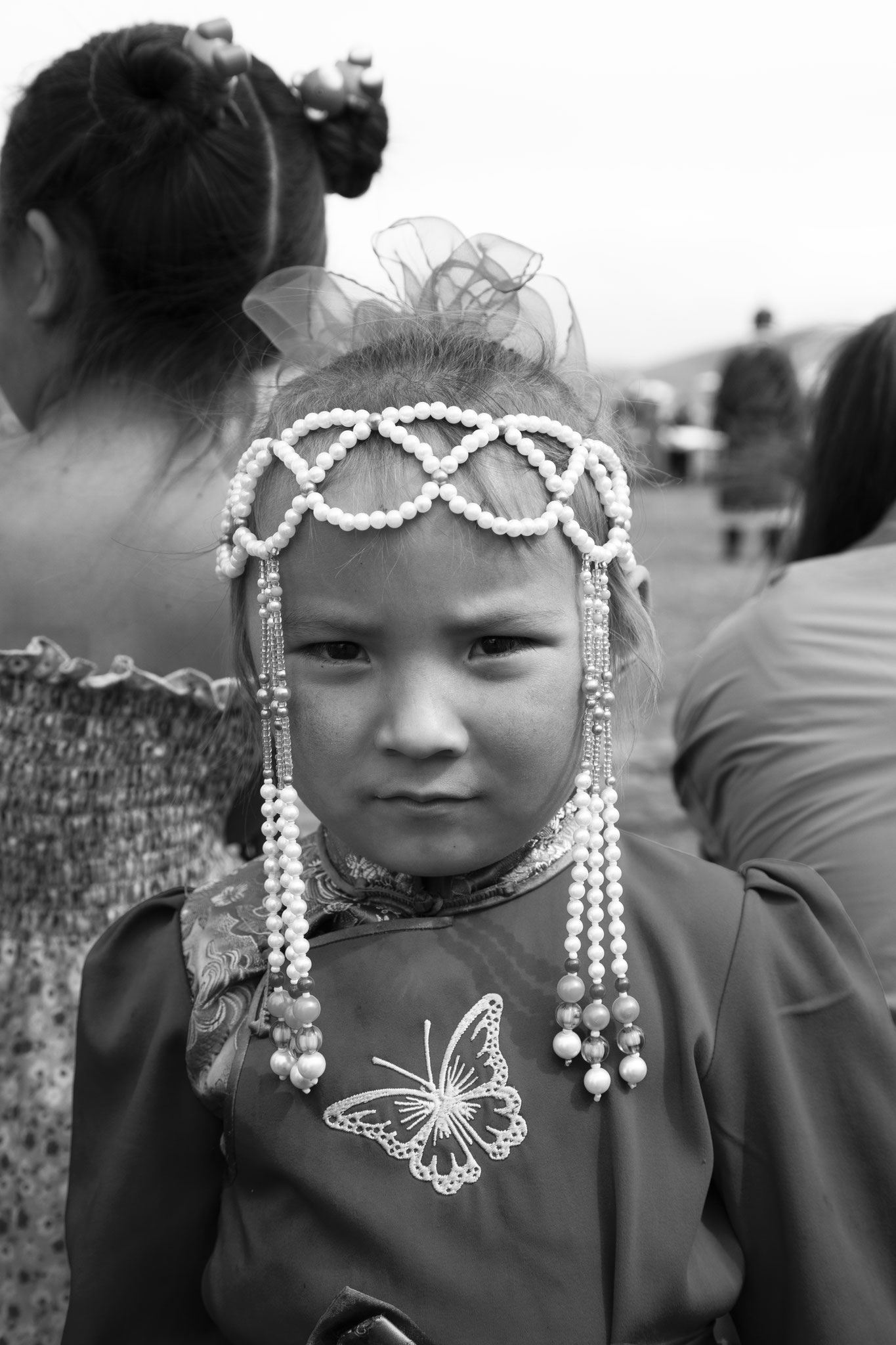 "Young eyes" - Fête du Feutre. Province d’Övörkhangay, Mongolie (2025). © Clémence Rougetet