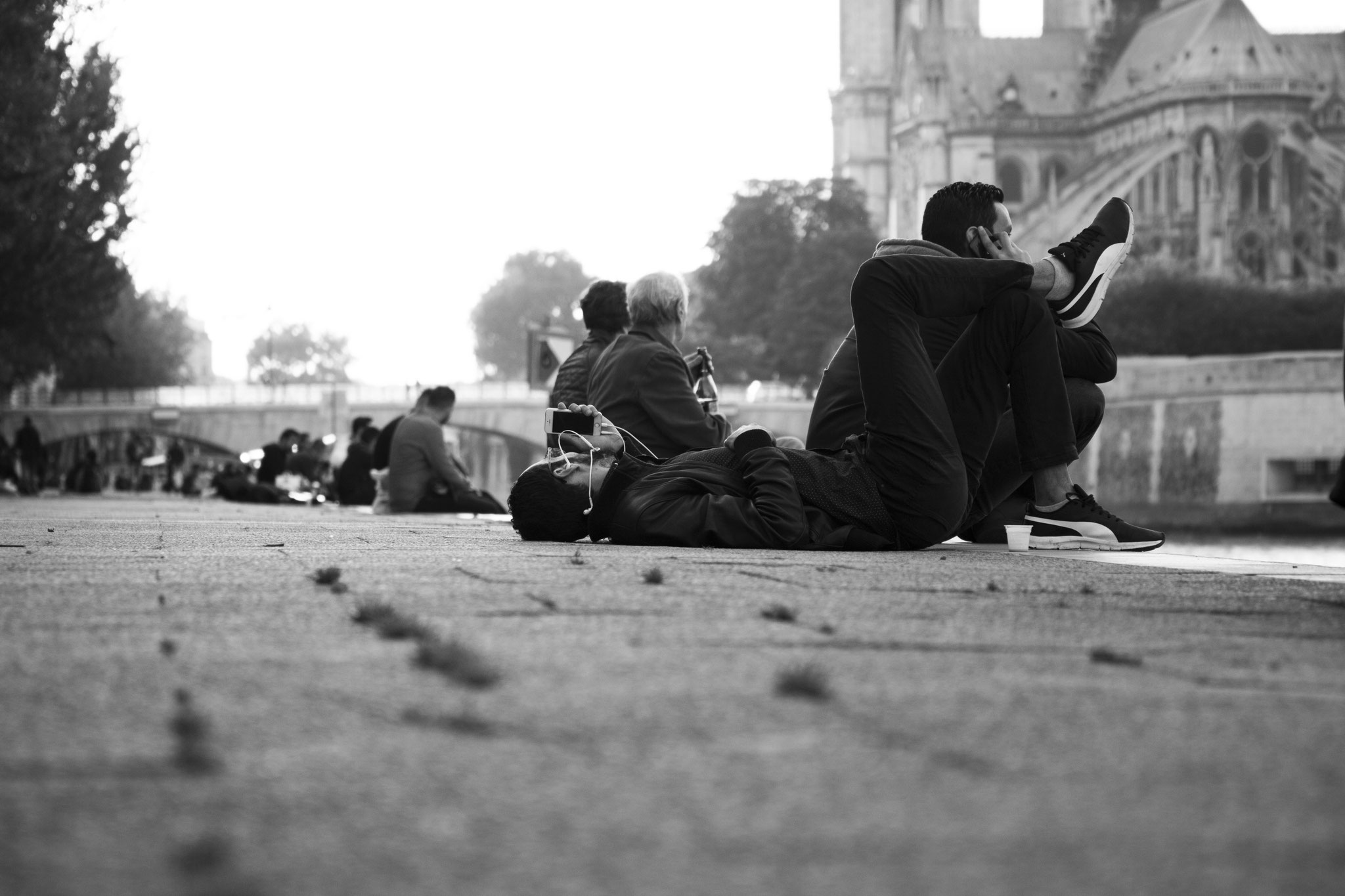 "On the floor" - Quai de la Tournelle (2027). © Clémence Rougetet