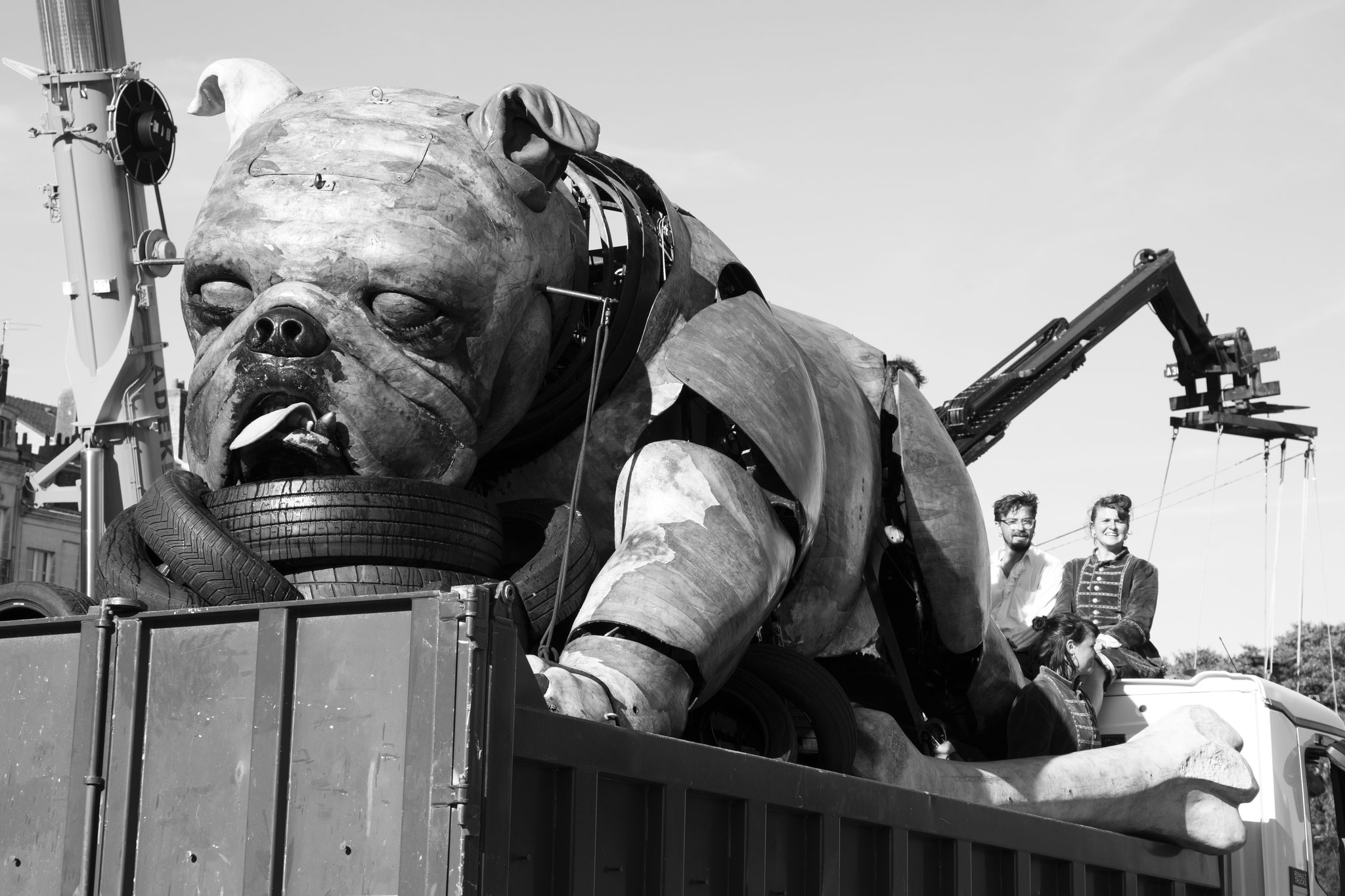 Le Bull Machin de M.Bourgogne - Royal de Luxe, Nantes (2023). © Clémence Rougetet