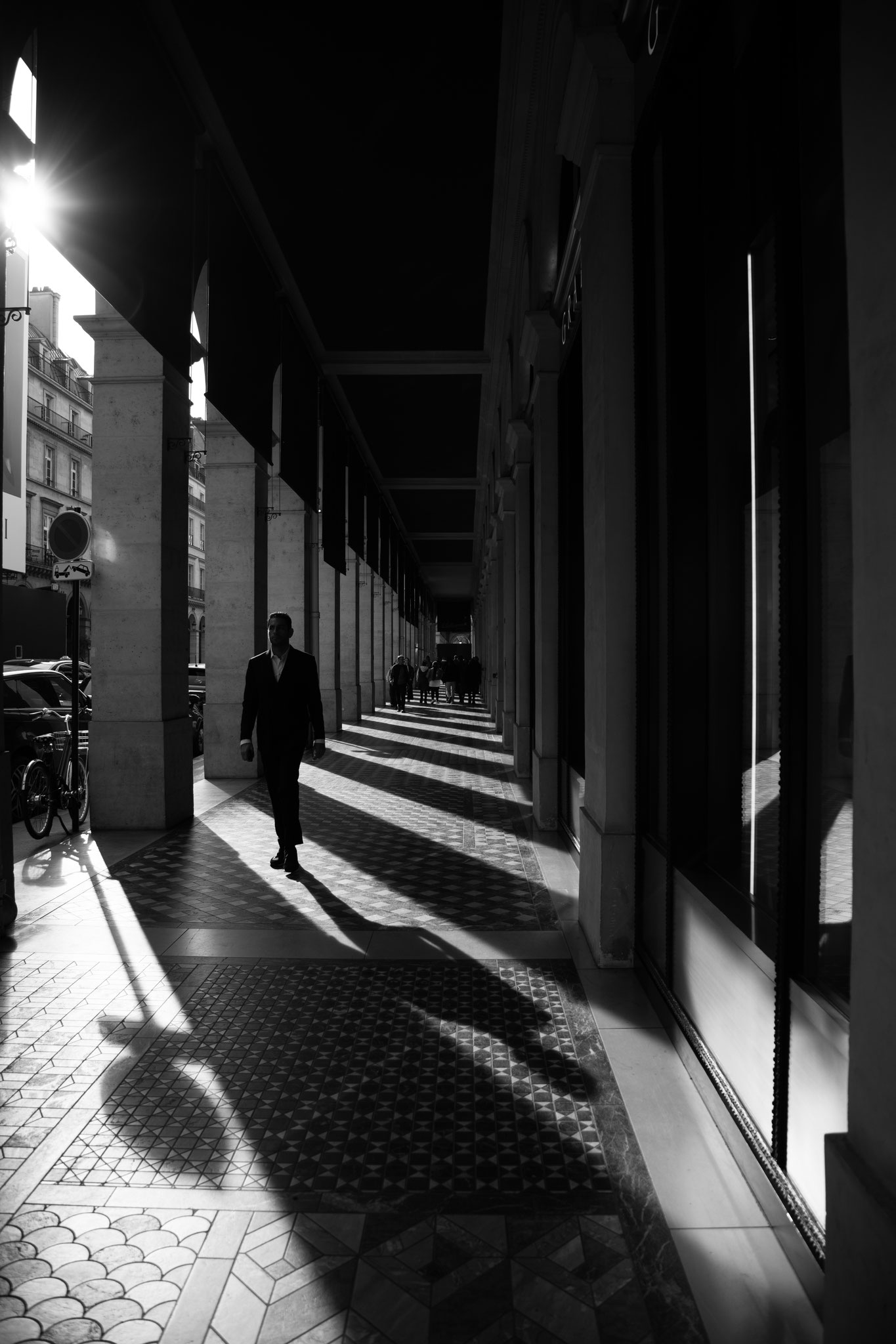 "Find your light" - Rue de Castiglione, Paris (2025). © Clémence Rougetet