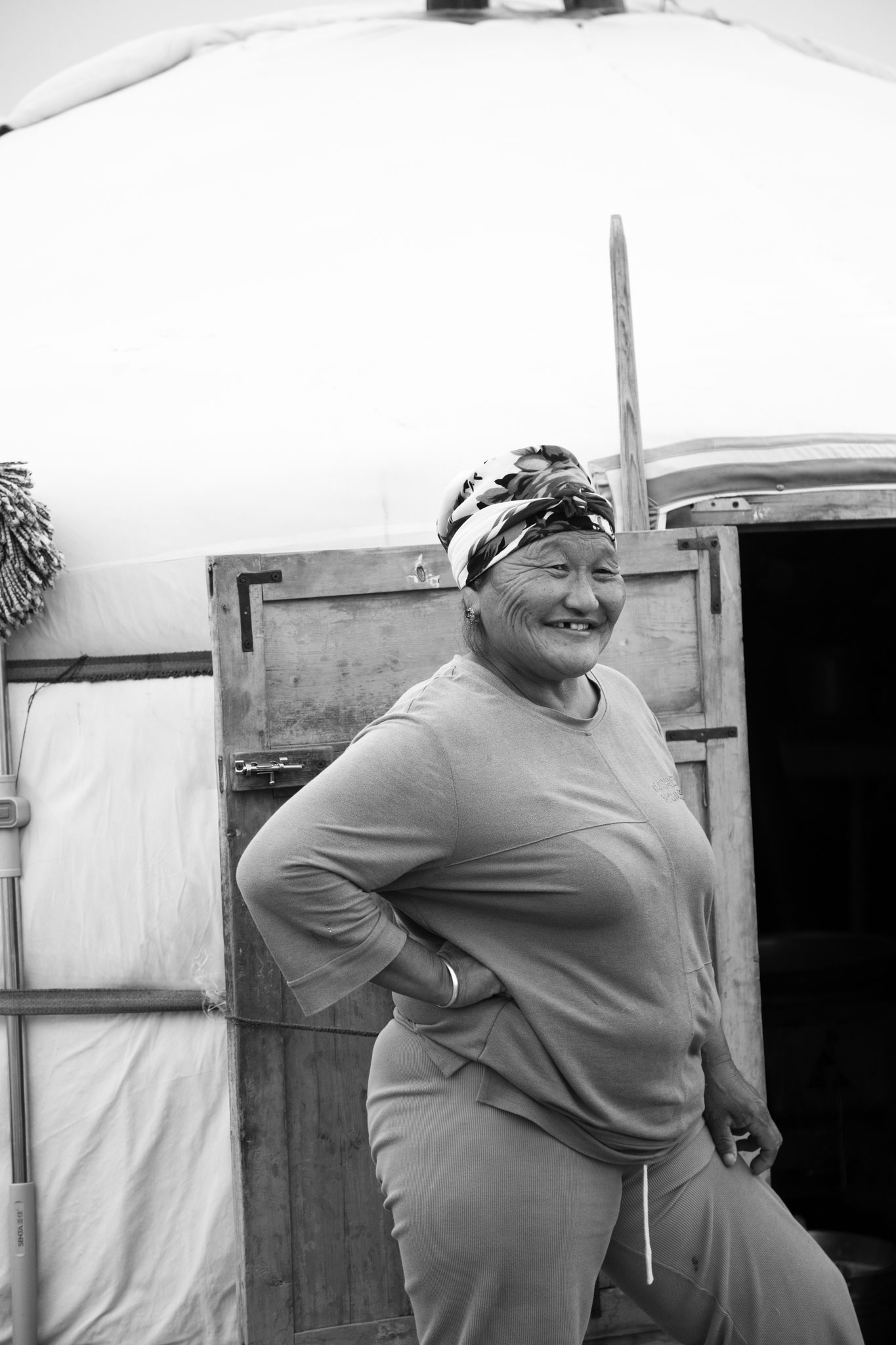 "Keep smiling" - Nasaa. Mongolie (2025). © Clémence Rougetet