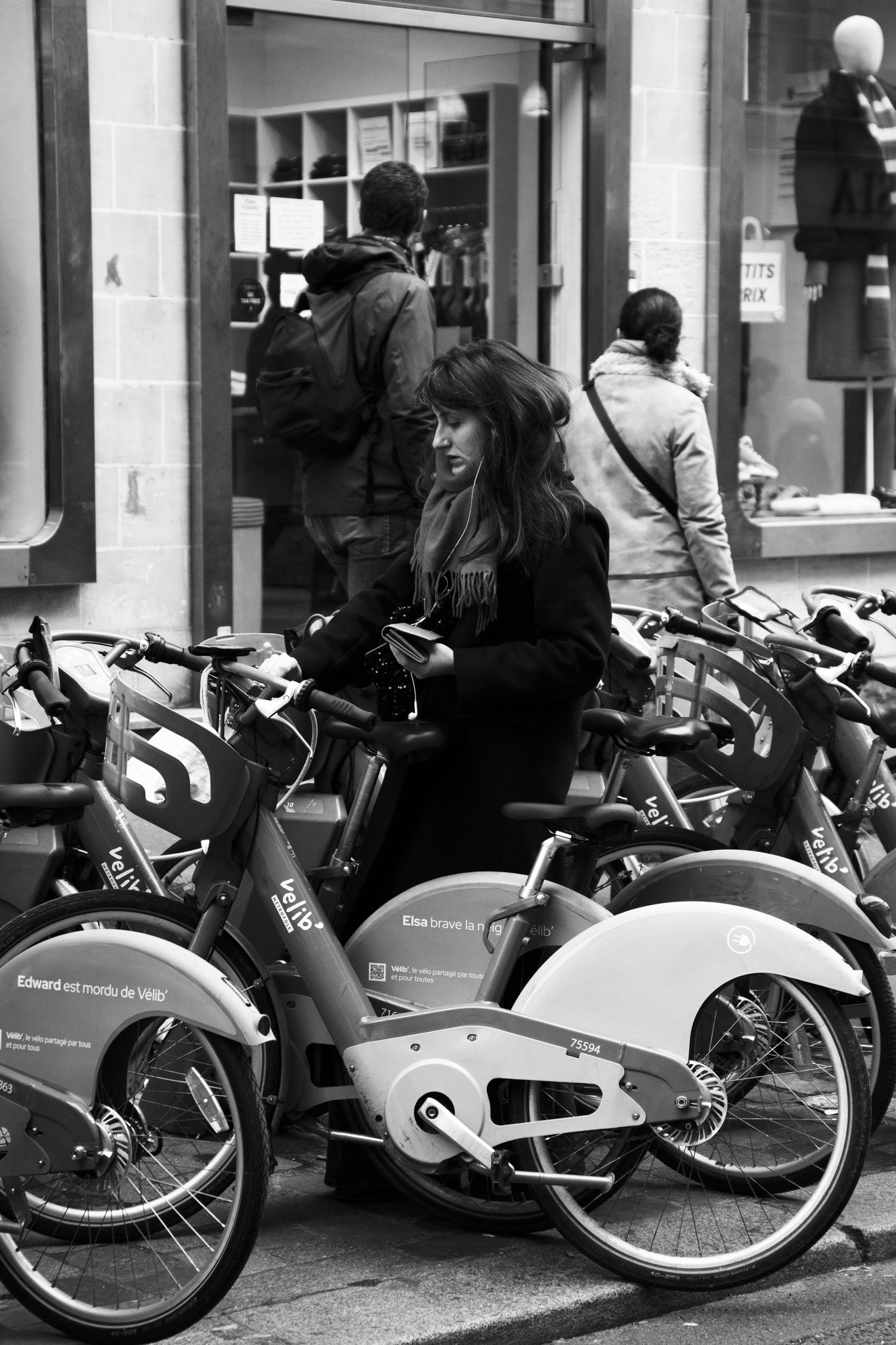 "Get ready for a ride" - Le Marais, Paris (2025). © Clémence Rougetet