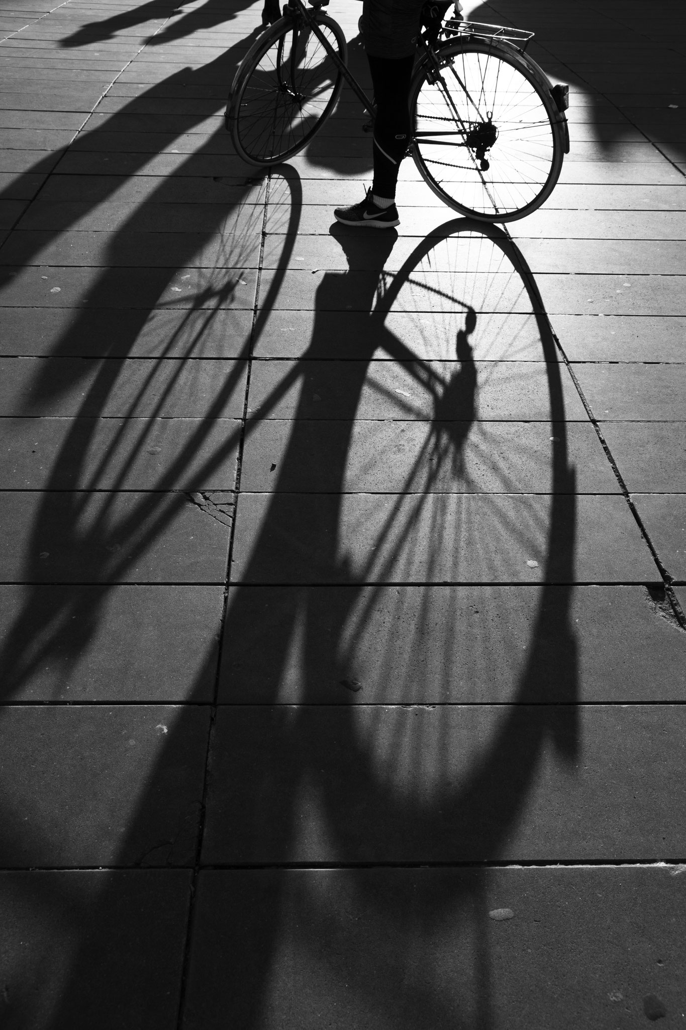 "The shadow rider" - Place de la République (2018).© Clémence Rougetet