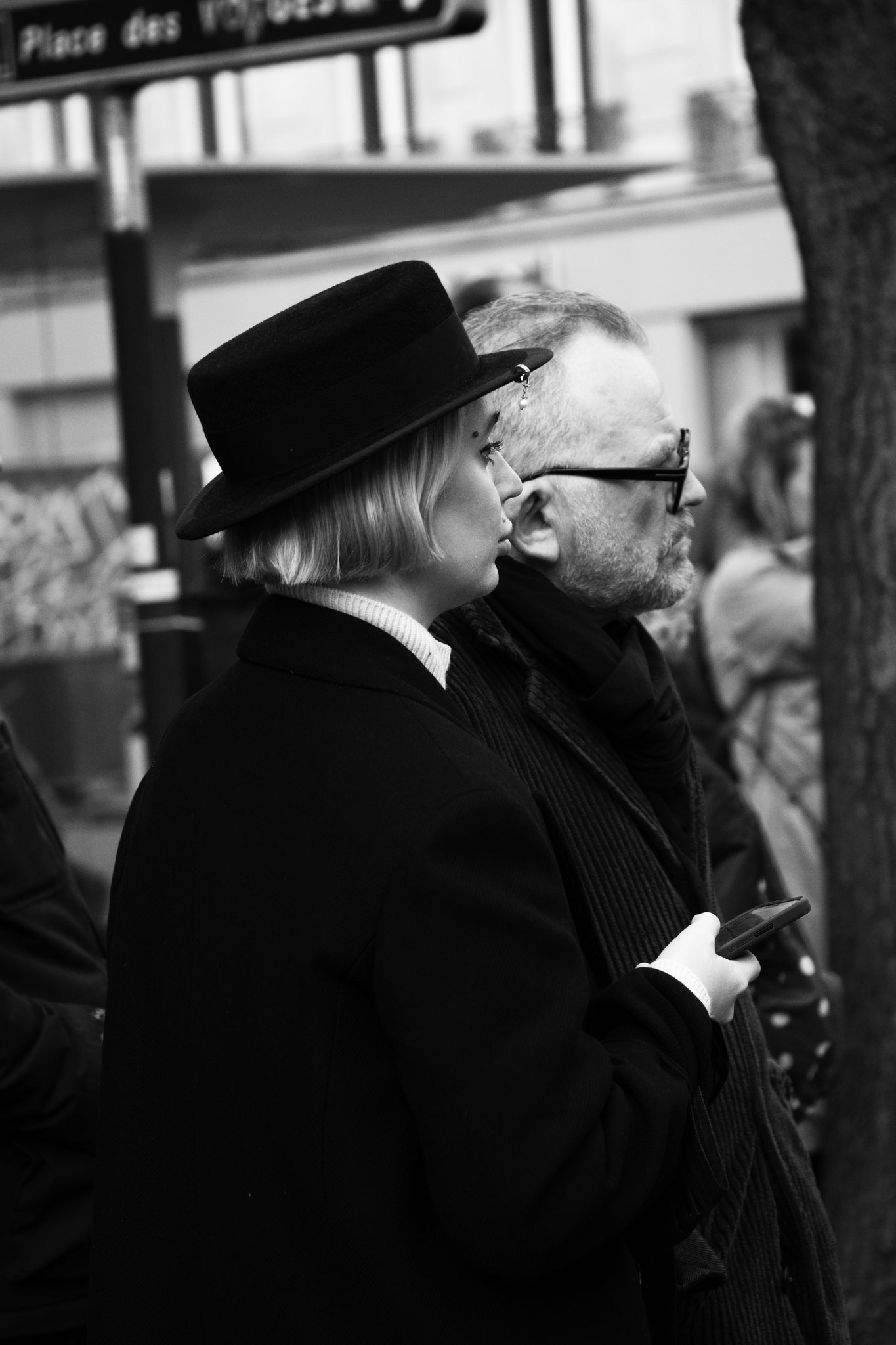 "Music is life" - Le Marais, Paris (2021). © Clémence Rougetet