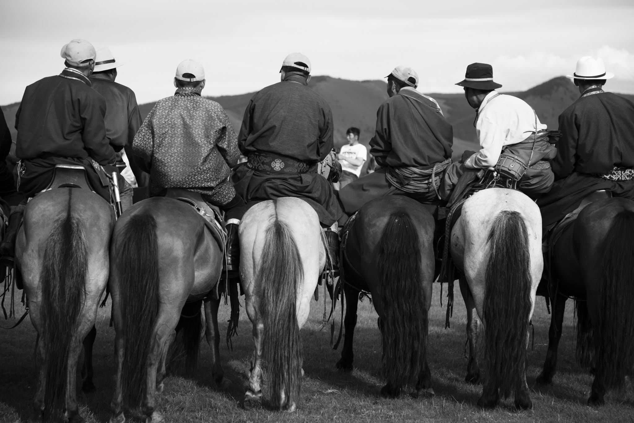 "Nomadic band" - Fête du yack. Vallée de l’Orkhon, Mongolie (2025). © Clémence Rougetet