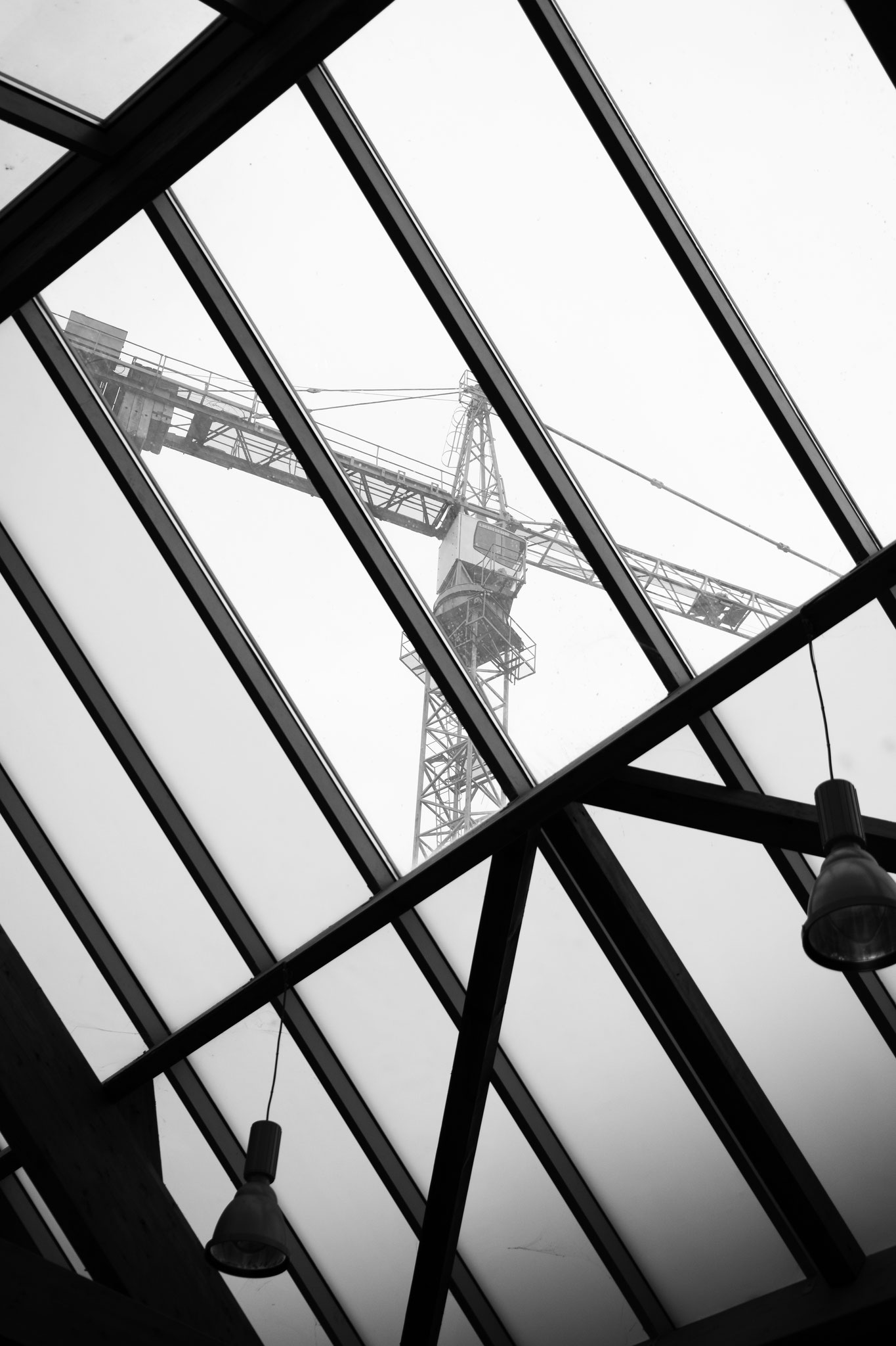 "Rooftop under construction" - L'Atelier, Nantes (2023). © Clémence Rougetet