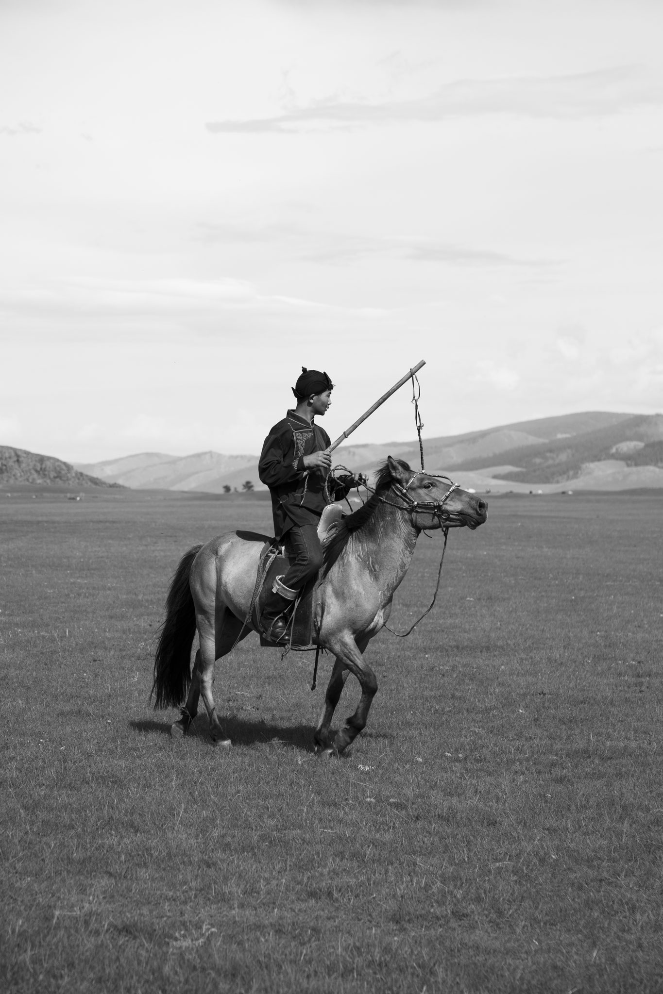 "As a guardian" - Fête du yack. Vallée de l’Orkhon, Mongolie (2025). © Clémence Rougetet