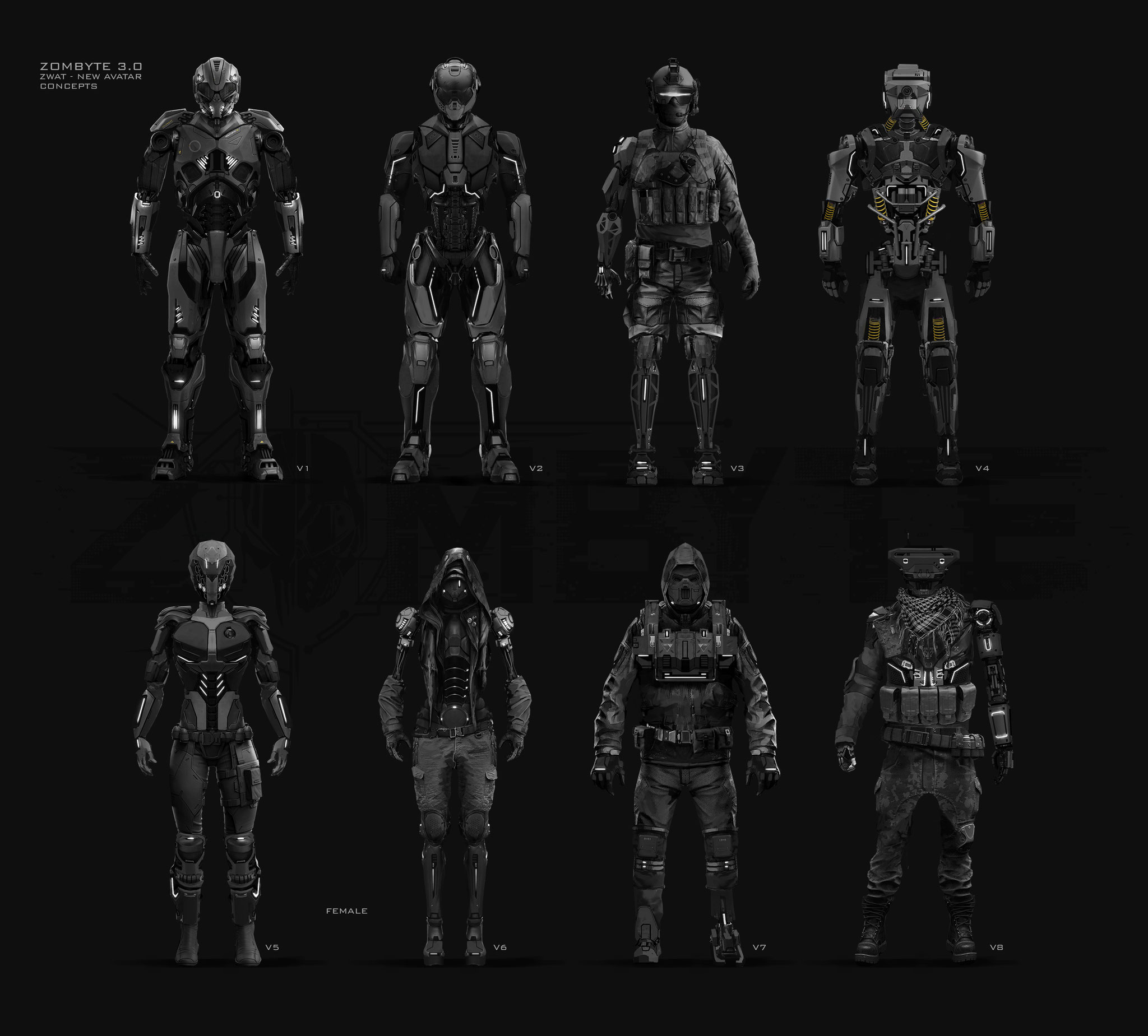 Zombyte 2.0 Avatar Concept