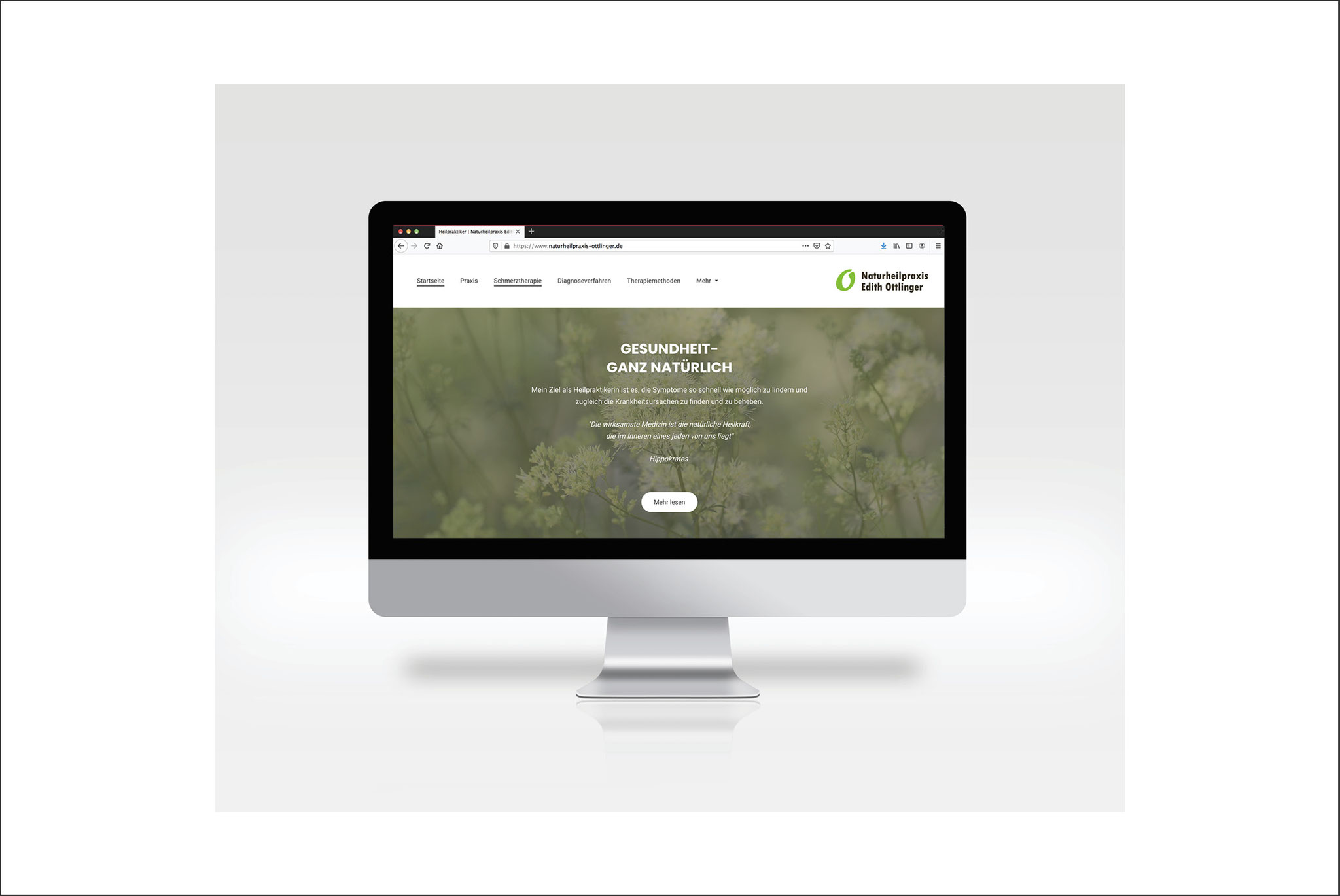 Website Naturheilpraxis Ottlinger