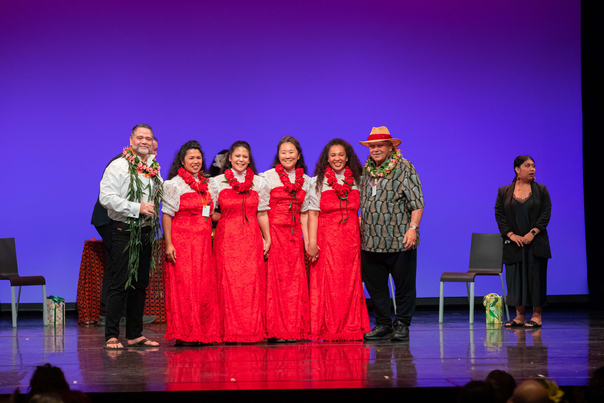 Wahine 'Auana Gruppe 3. Platz: Hālau Hula Ke Ala O Nā Hōku (Niederlande)