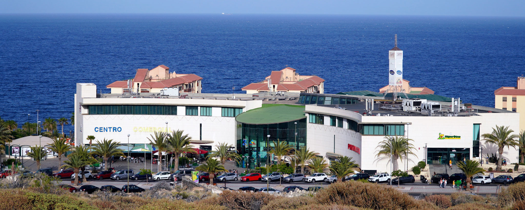 Punta Larga Shopping Center in Candelaria, South Tenerife