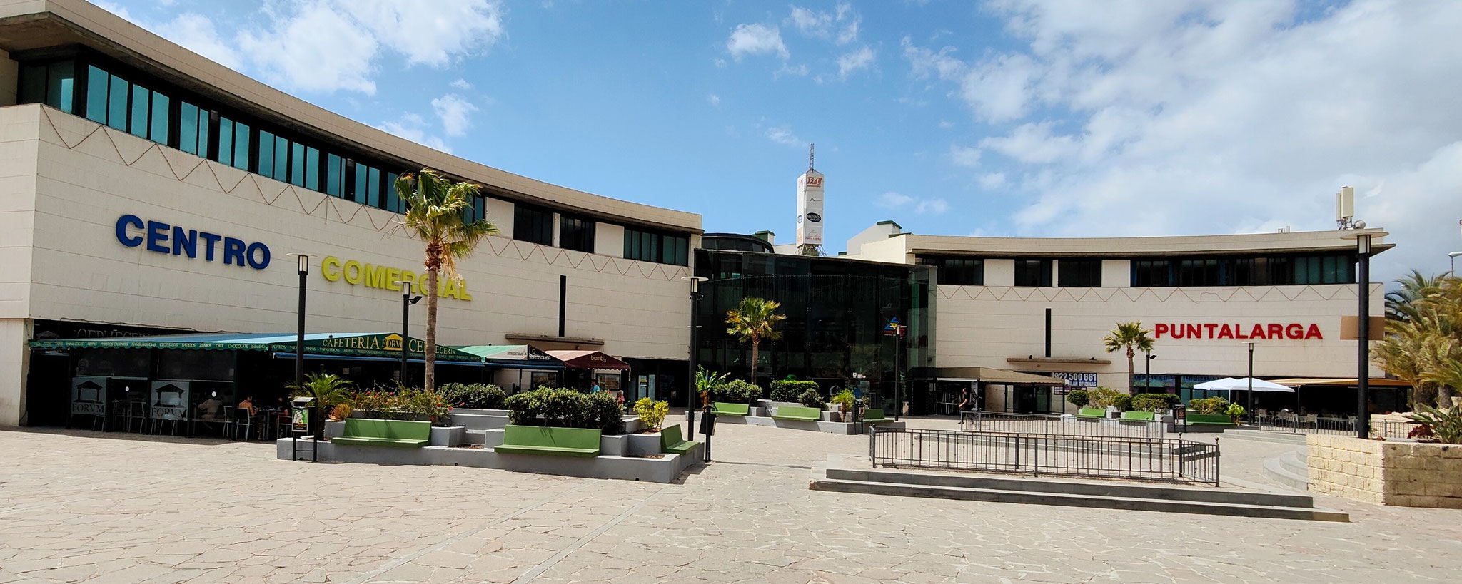 Punta Larga Shopping Center in Candelaria, South Tenerife