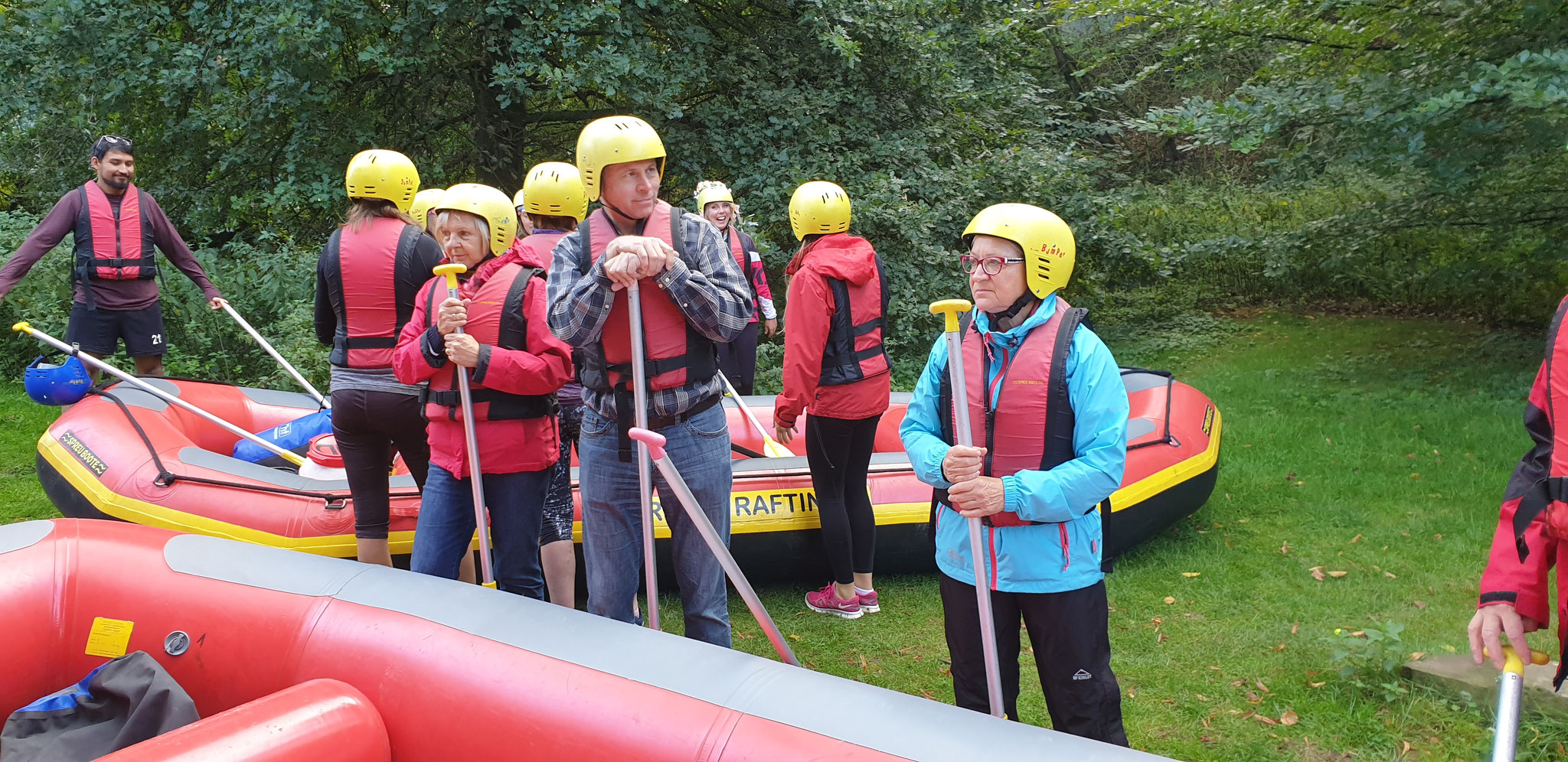 Erft Rafting bis Oberkassel