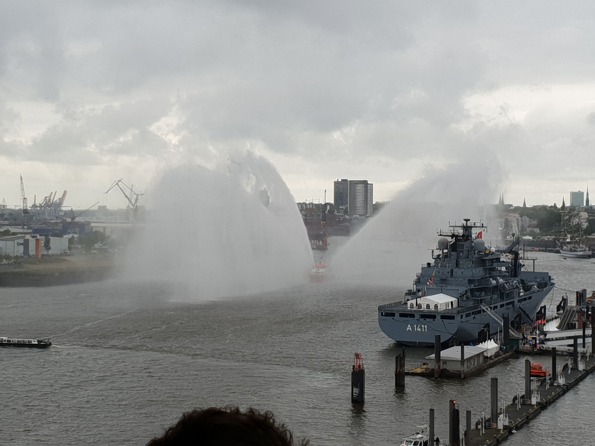 zum Hafengeburtstag in Hamburg