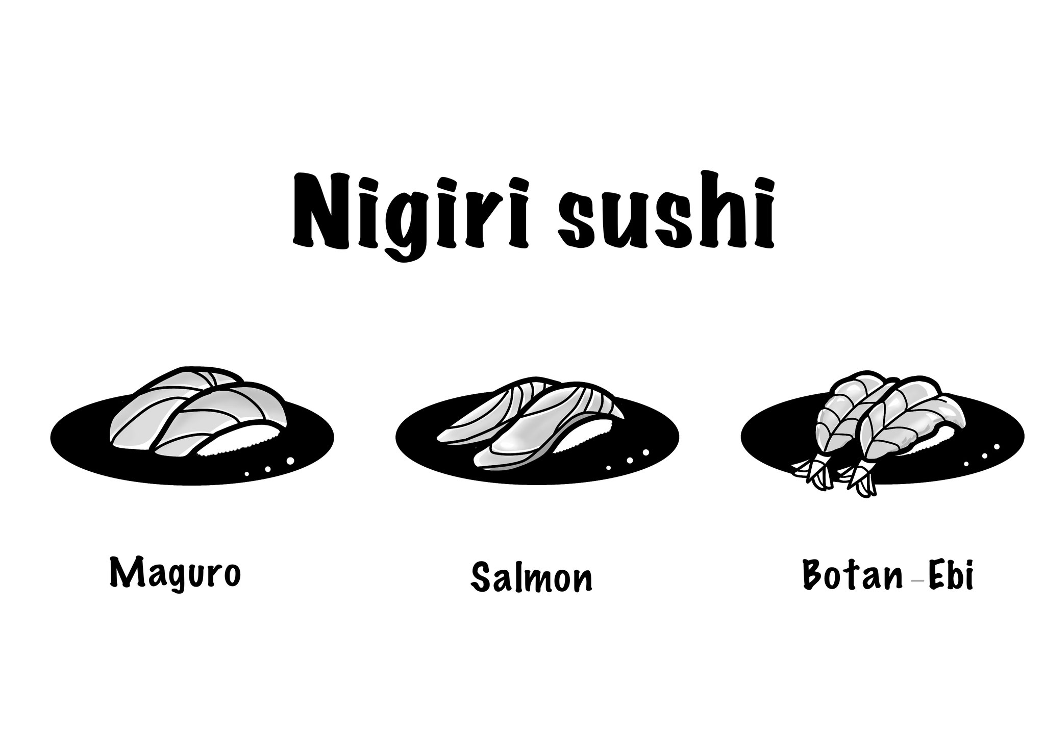 “Nigiri sushi”    デジタル