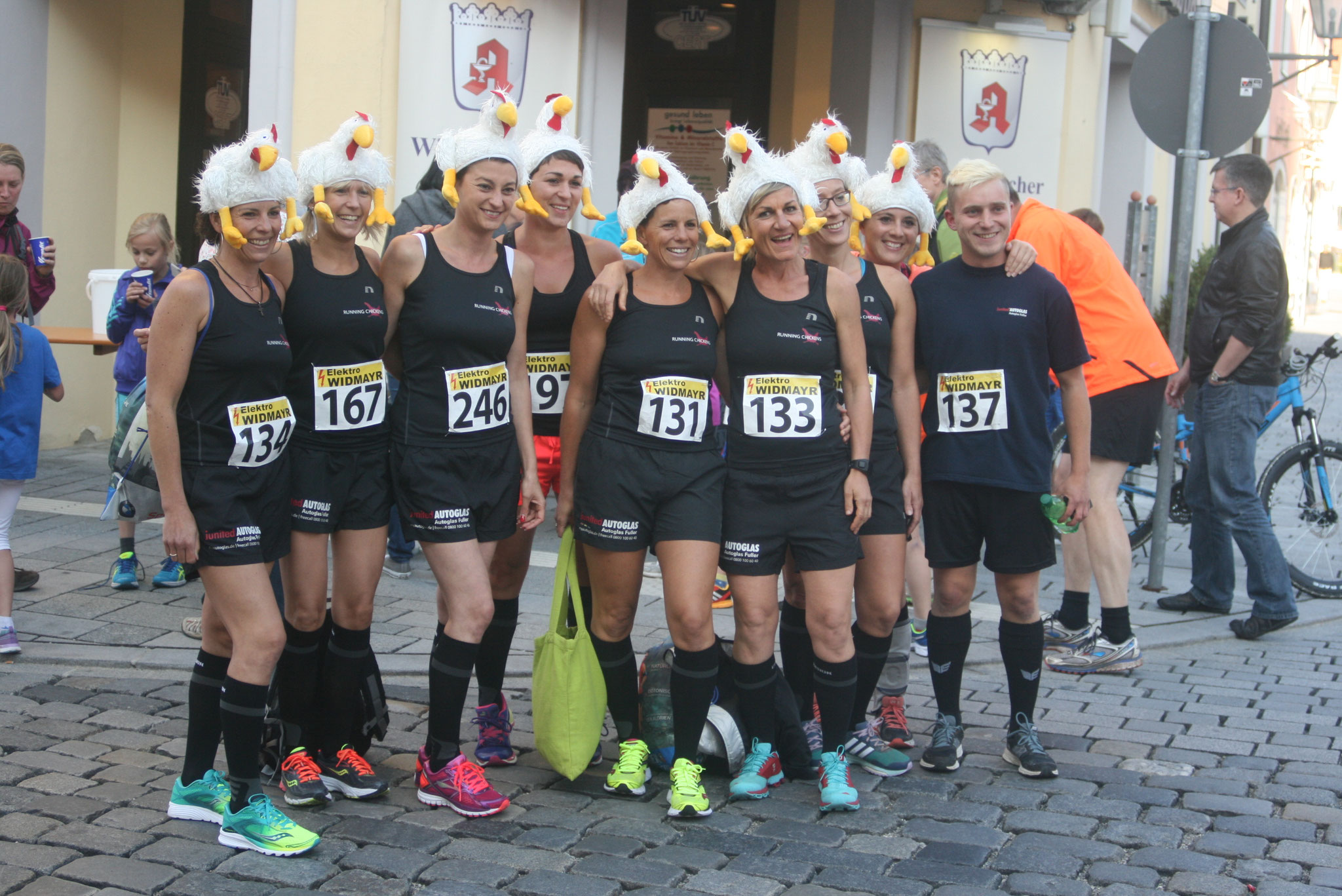 4.Platz Mannschaft Running Chickens