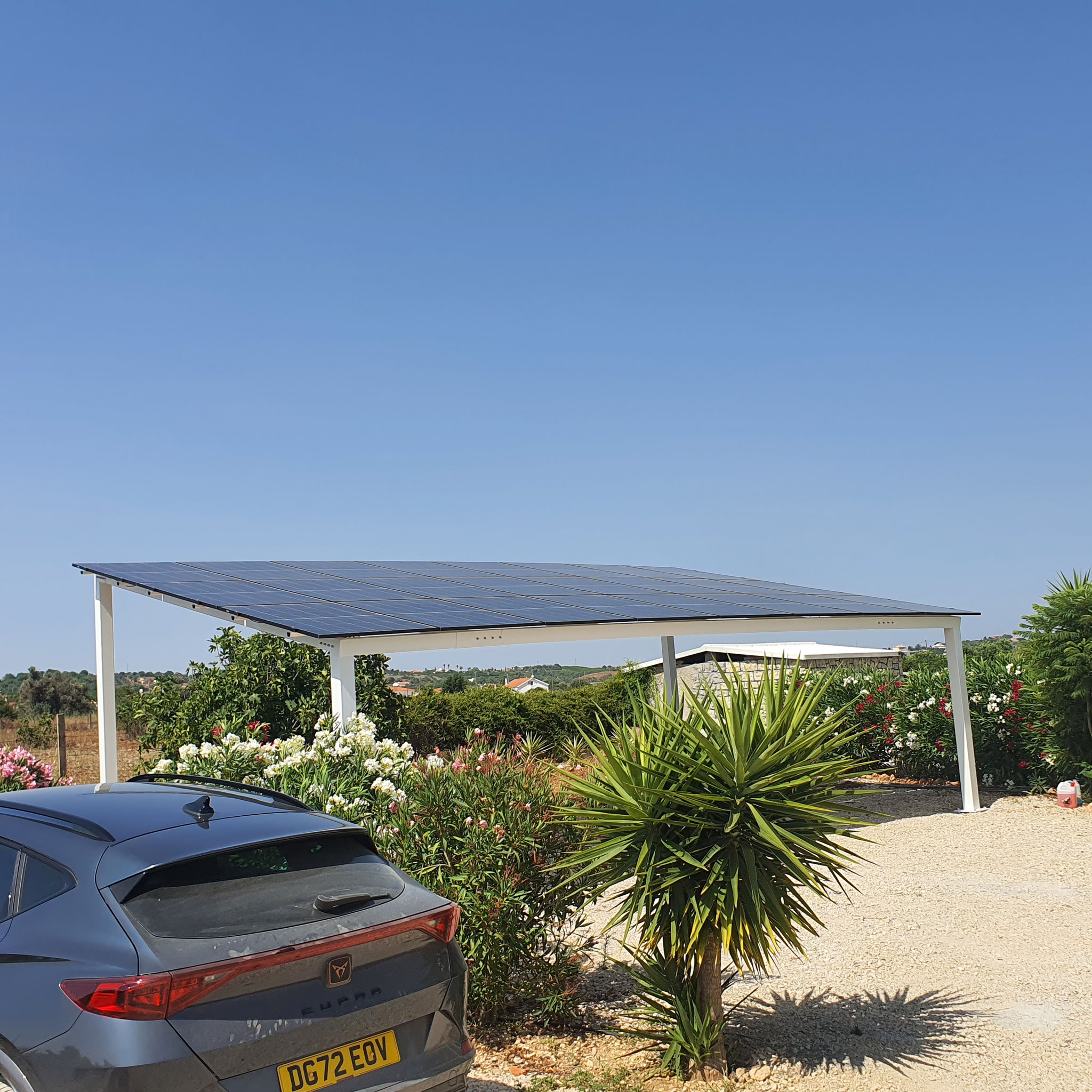 Carport near Sao Lourenzo 10 kw/peak & SMA Smart Energy