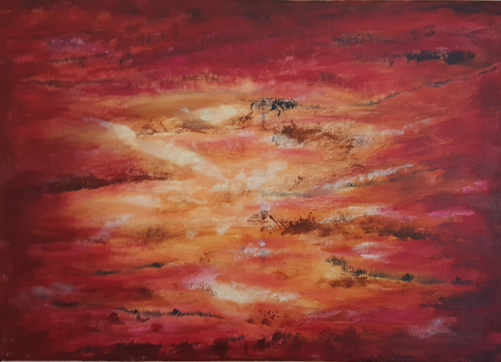 Anbruch, Acryl auf Leinwand (2010)