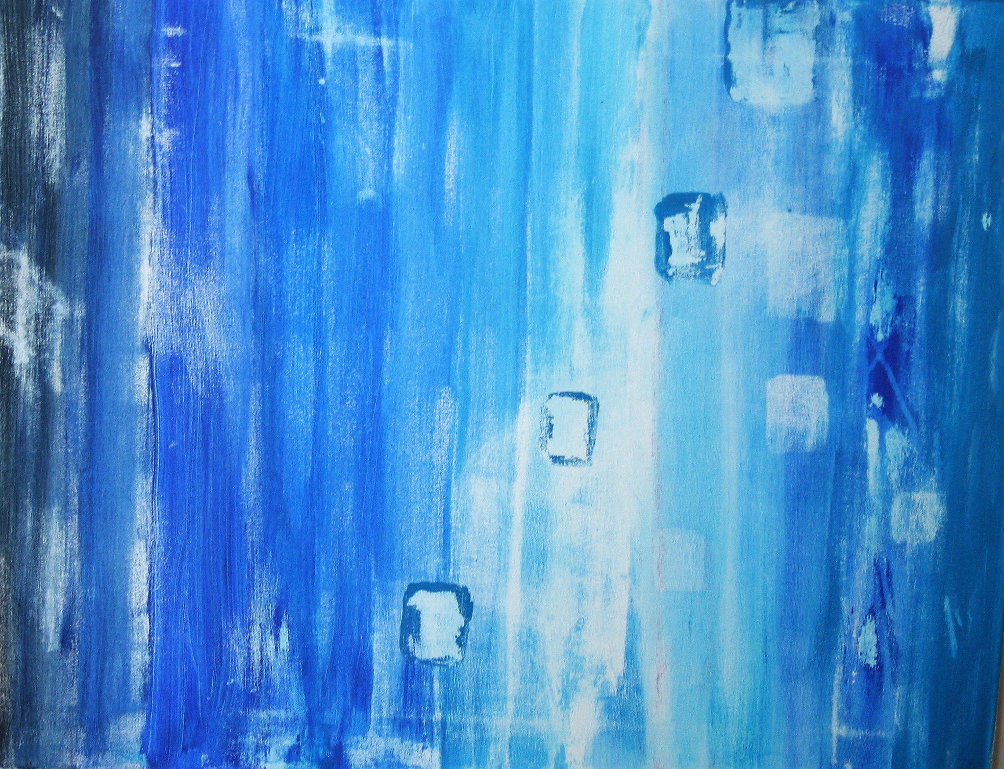Lost Cubes, Acryl (2009)